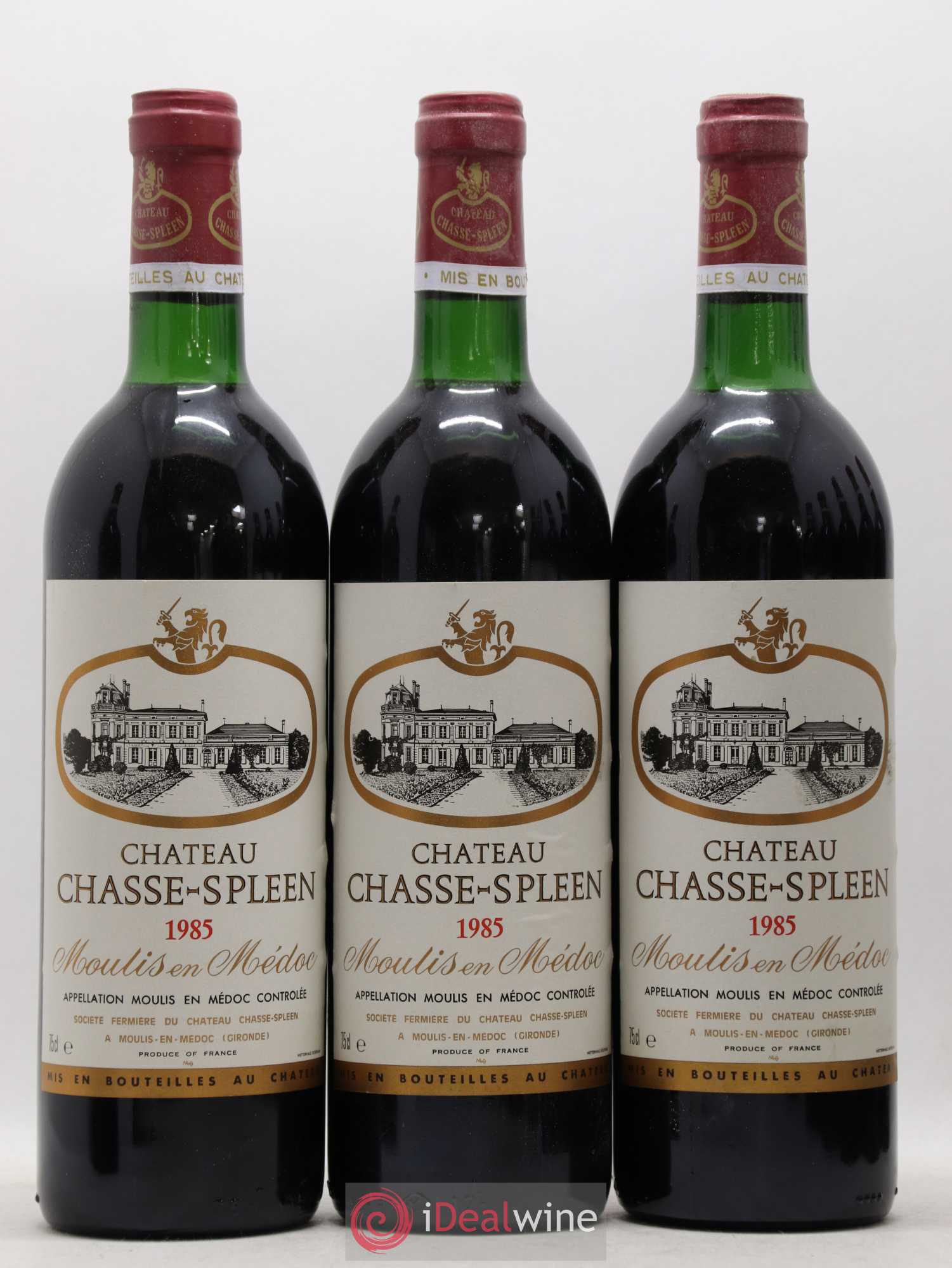 Château Chasse Spleen 1985 - Lot de 12 bouteilles - 2