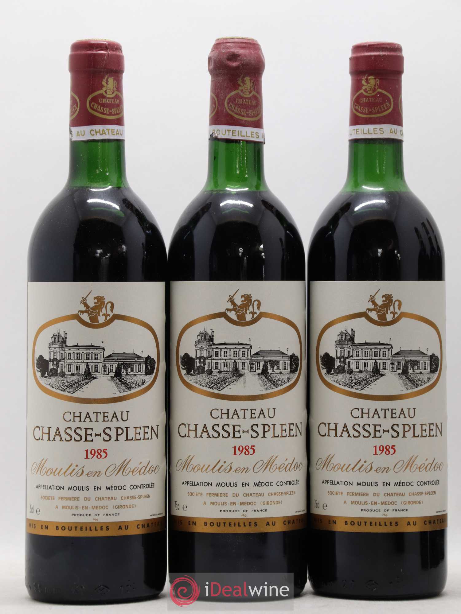 Château Chasse Spleen 1985 - Lot de 12 bouteilles - 3