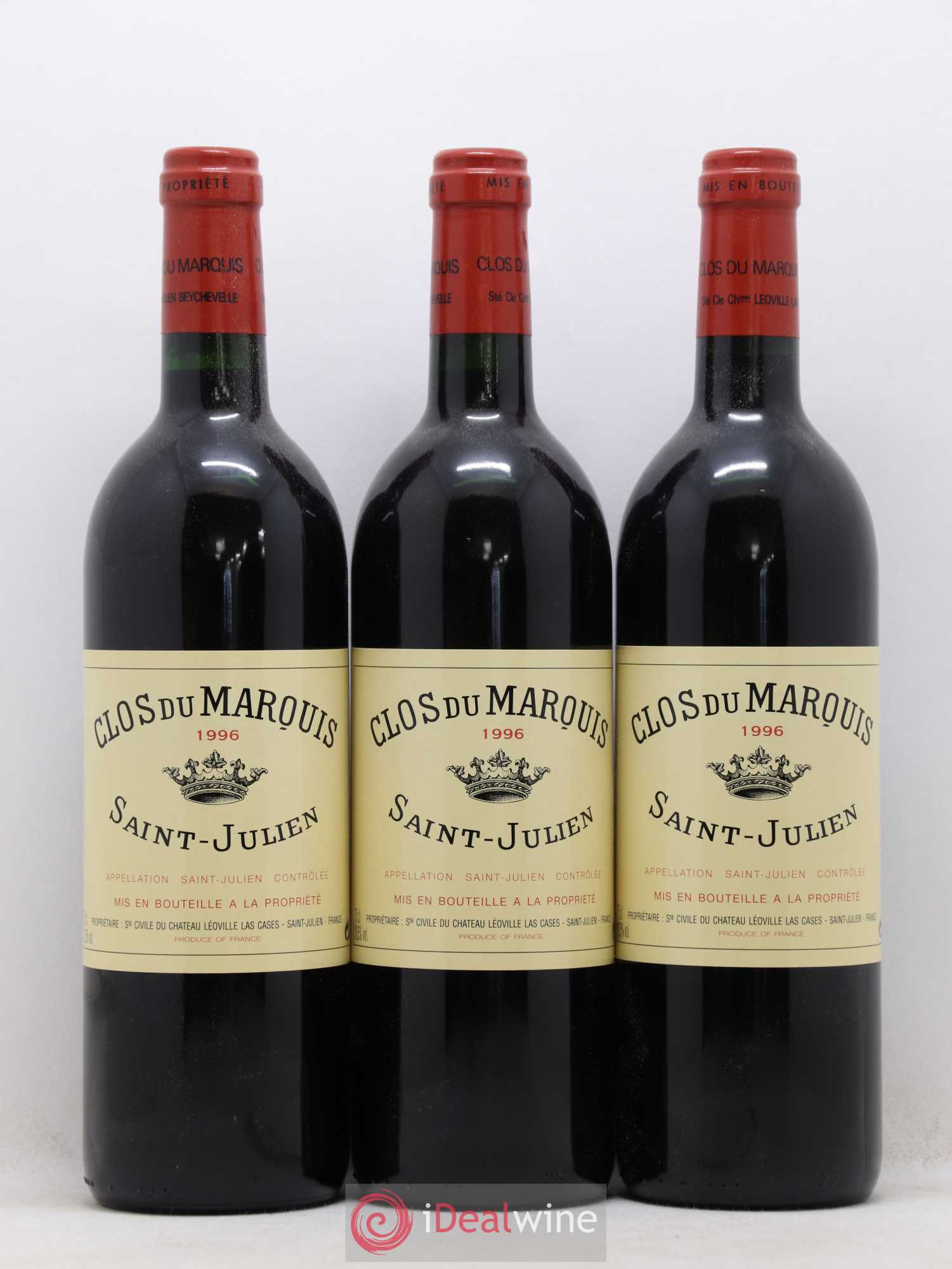 Clos du Marquis 1996 - Lot de 12 bouteilles - 3