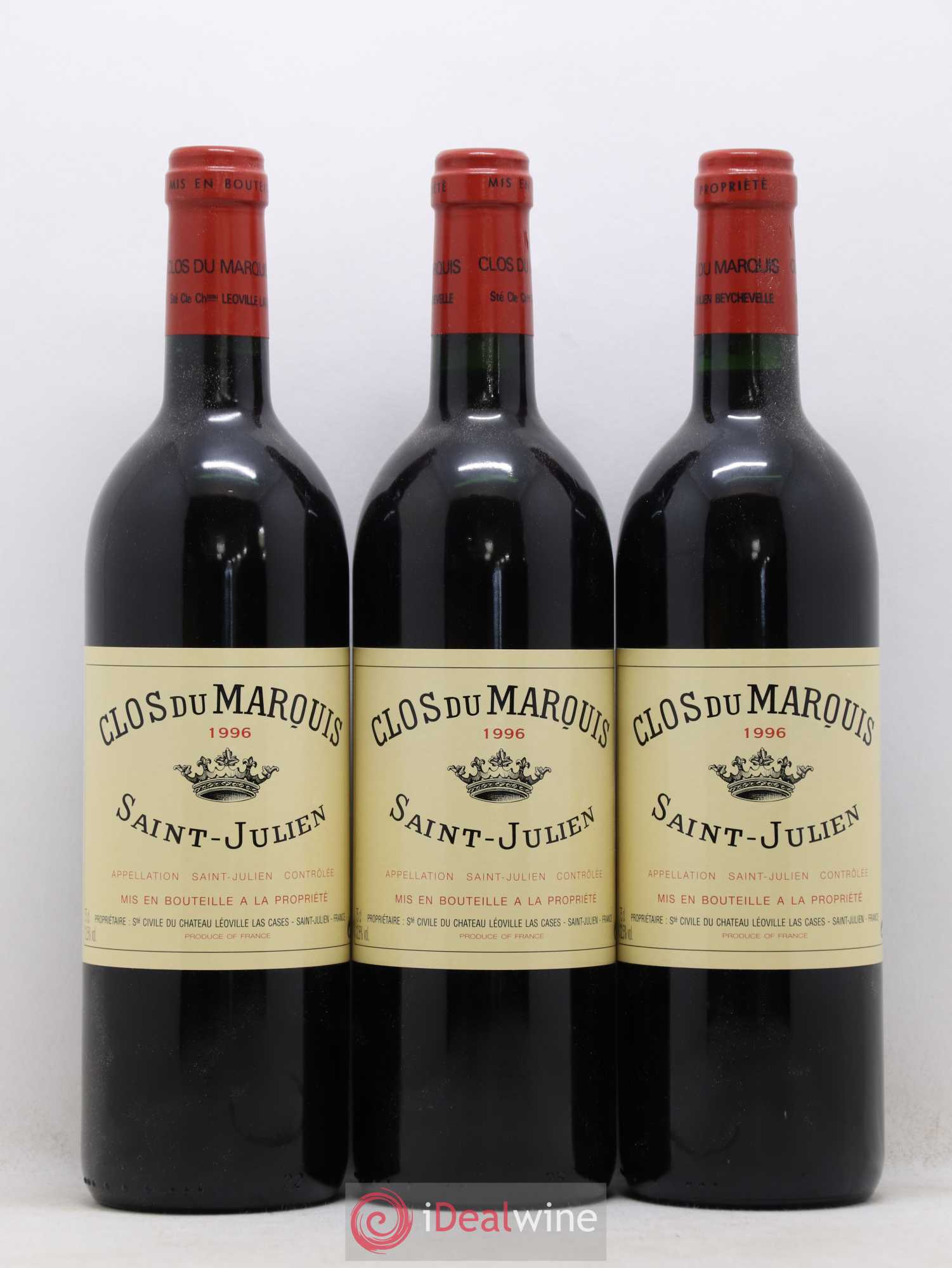 Clos du Marquis 1996 - Lot de 12 bouteilles - 4