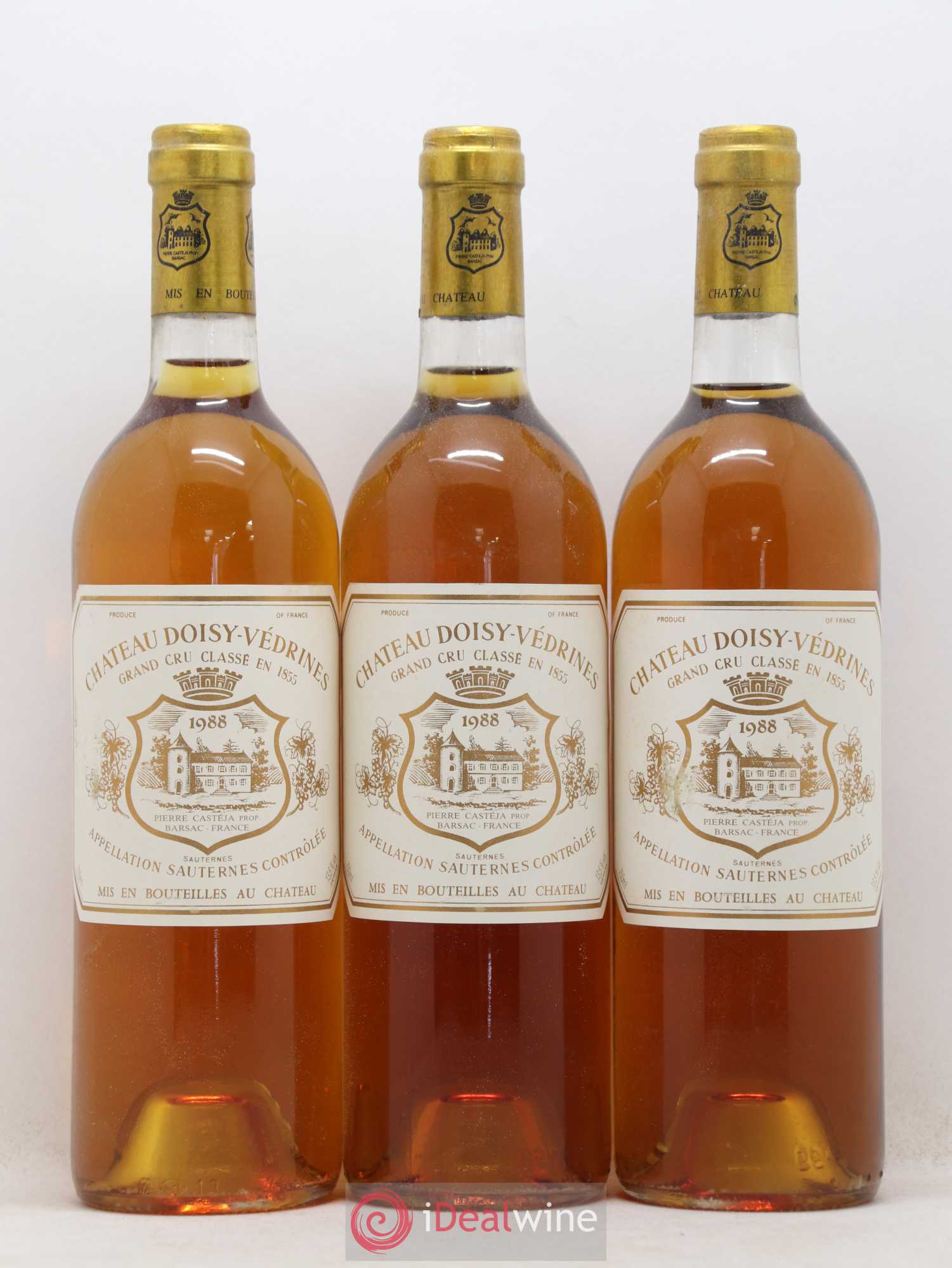 Château Doisy-Védrines 2ème Grand Cru Classé 1988 - Lotto di 12 bottiglie - 3