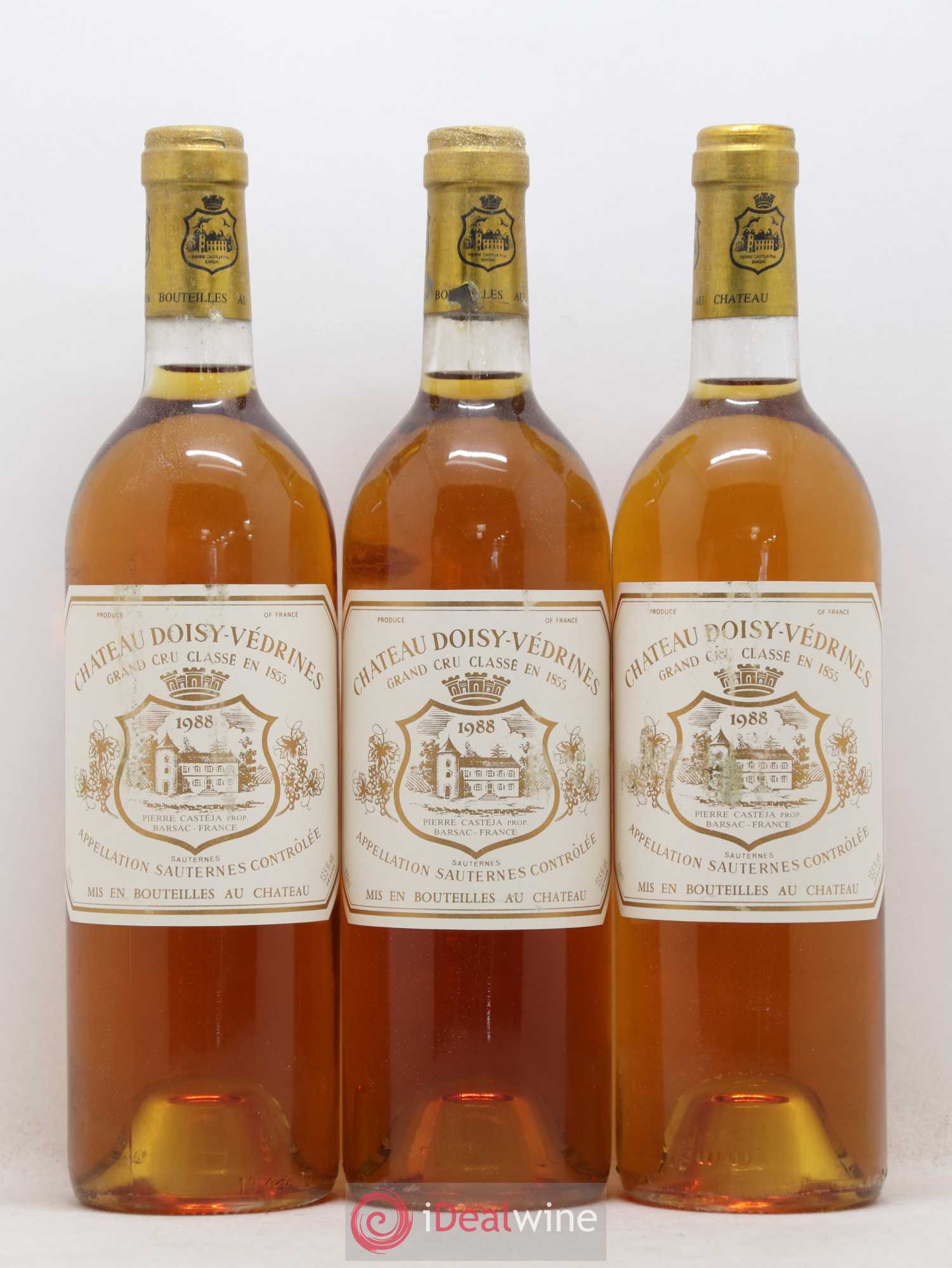 Château Doisy-Védrines 2ème Grand Cru Classé 1988 - Lotto di 12 bottiglie - 4
