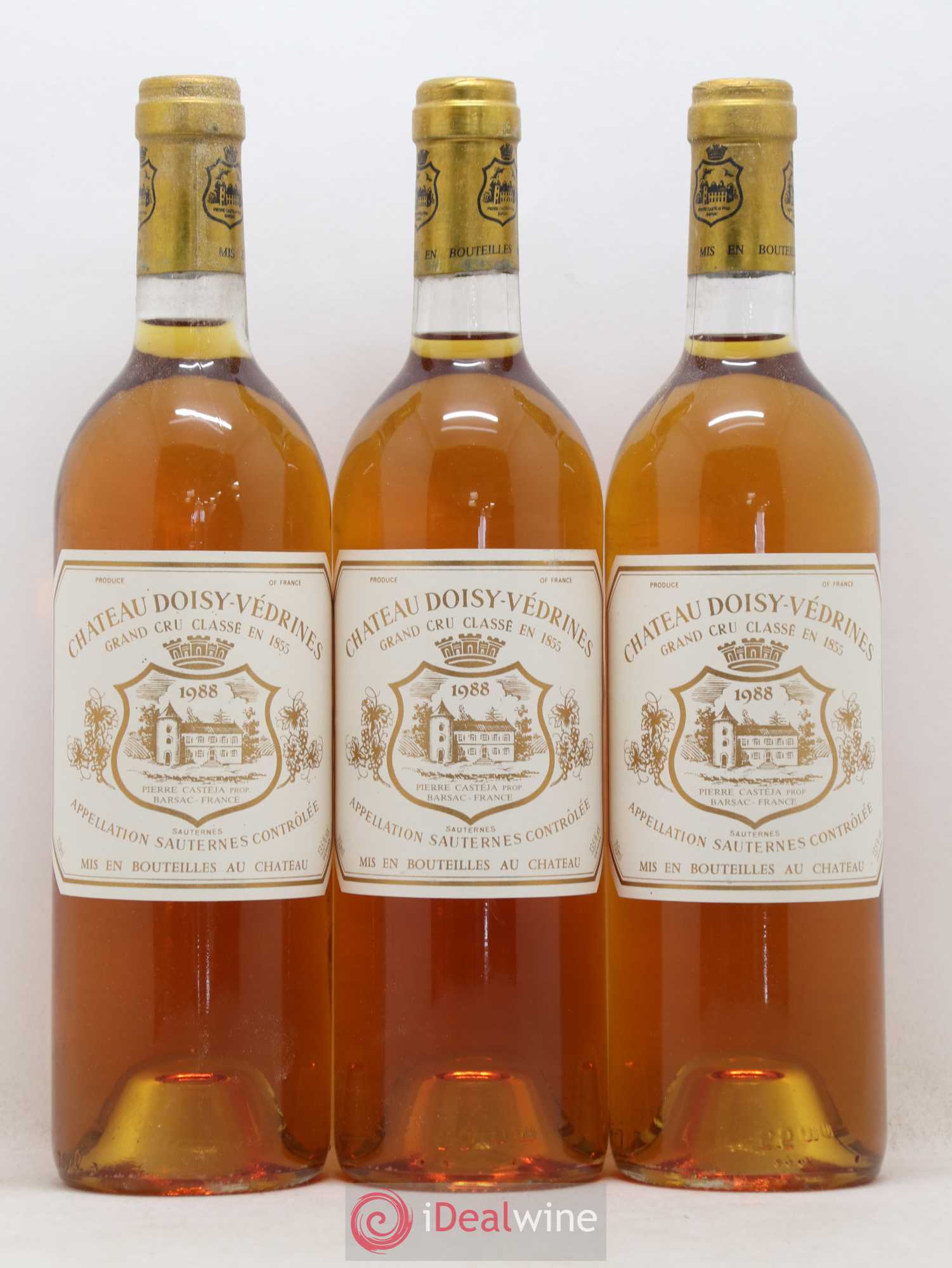 Château Doisy-Védrines 2ème Grand Cru Classé 1988 - Lotto di 12 bottiglie - 1