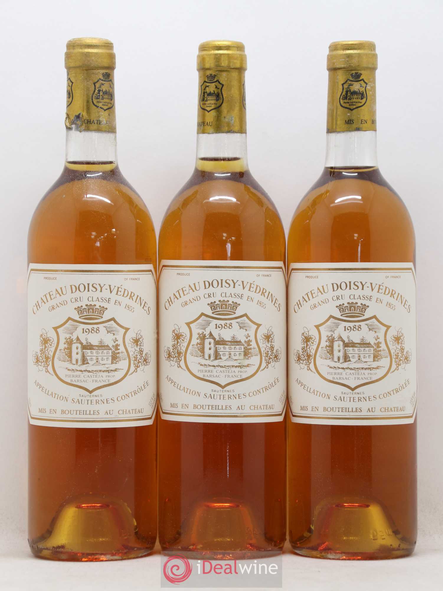 Château Doisy-Védrines 2ème Grand Cru Classé 1988 - Lotto di 12 bottiglie - 4