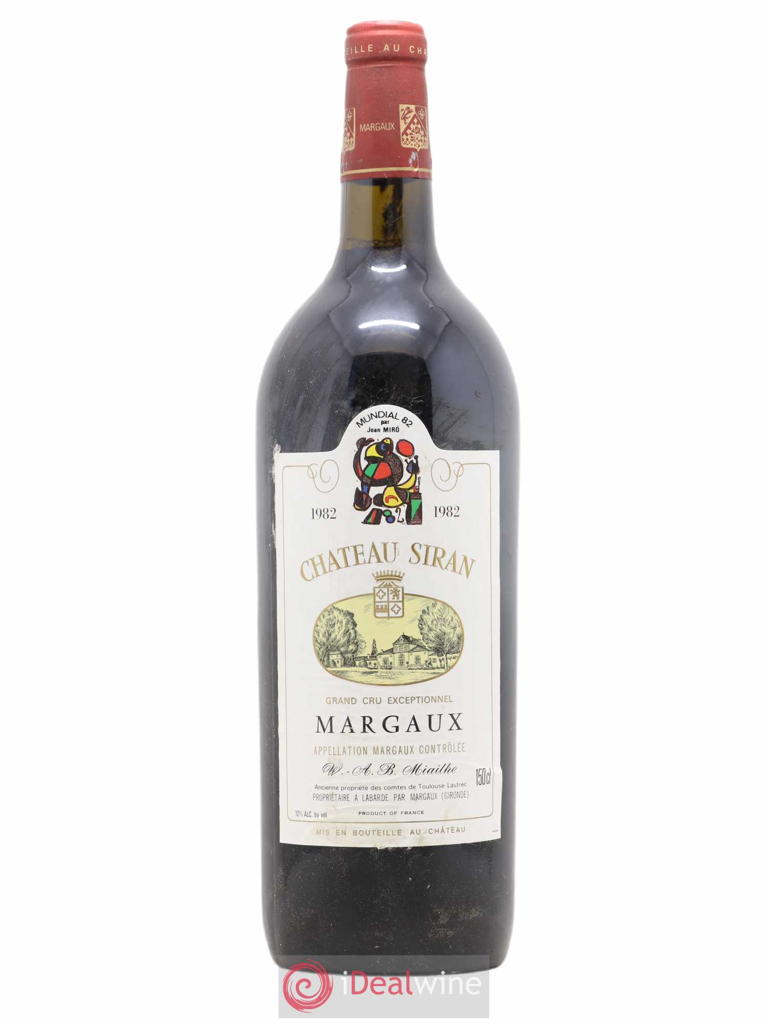 Château Siran 1982 - Posten von 1 Magnum - 0