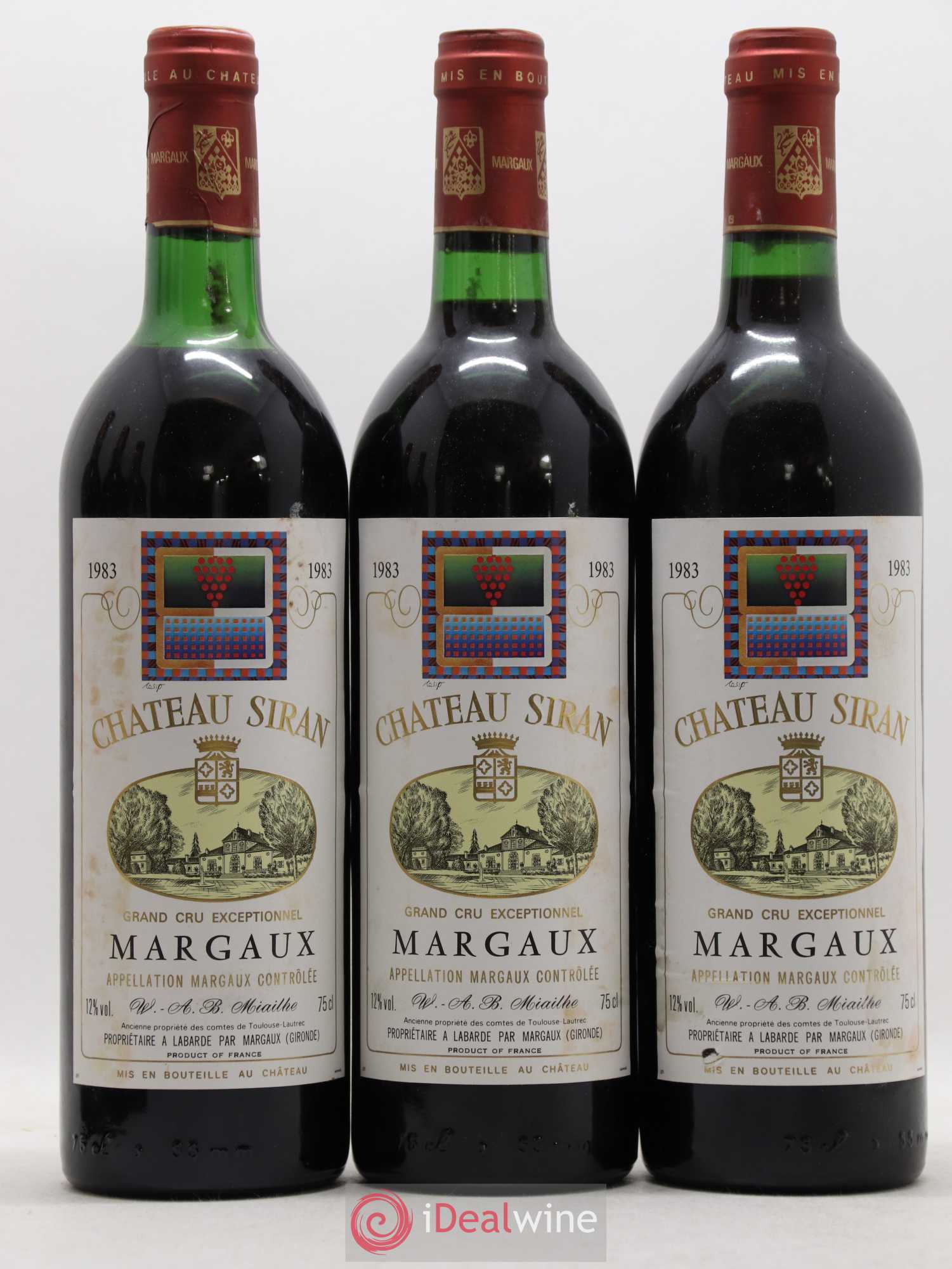 Château Siran 1983 - Lot de 12 bouteilles - 3