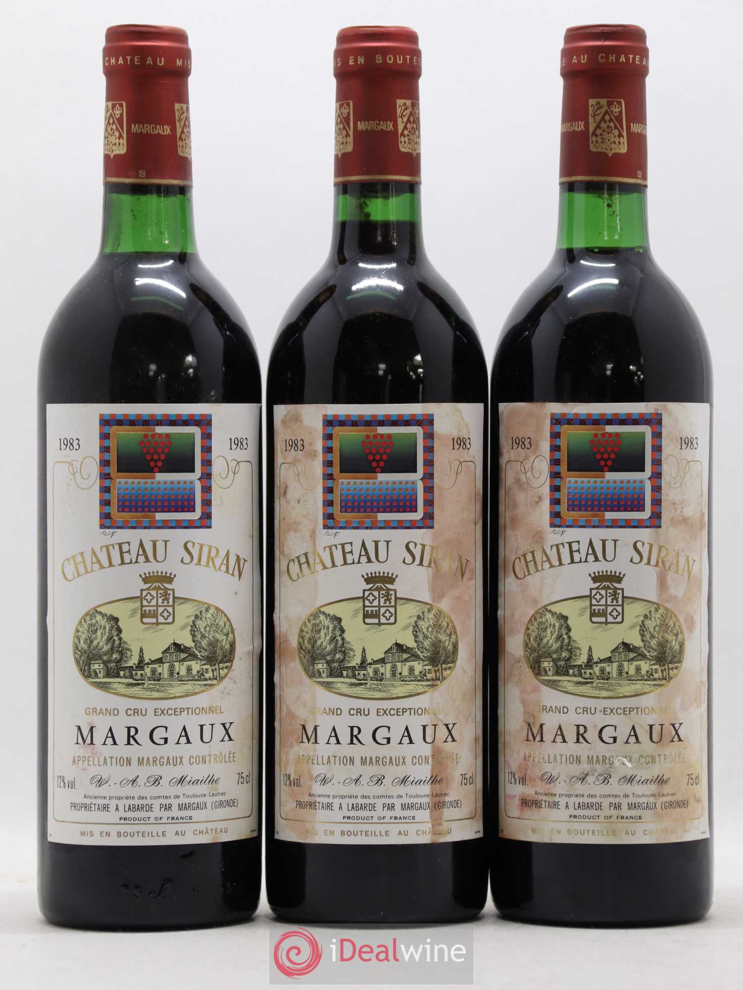 Château Siran 1983 - Lot de 12 bouteilles - 4