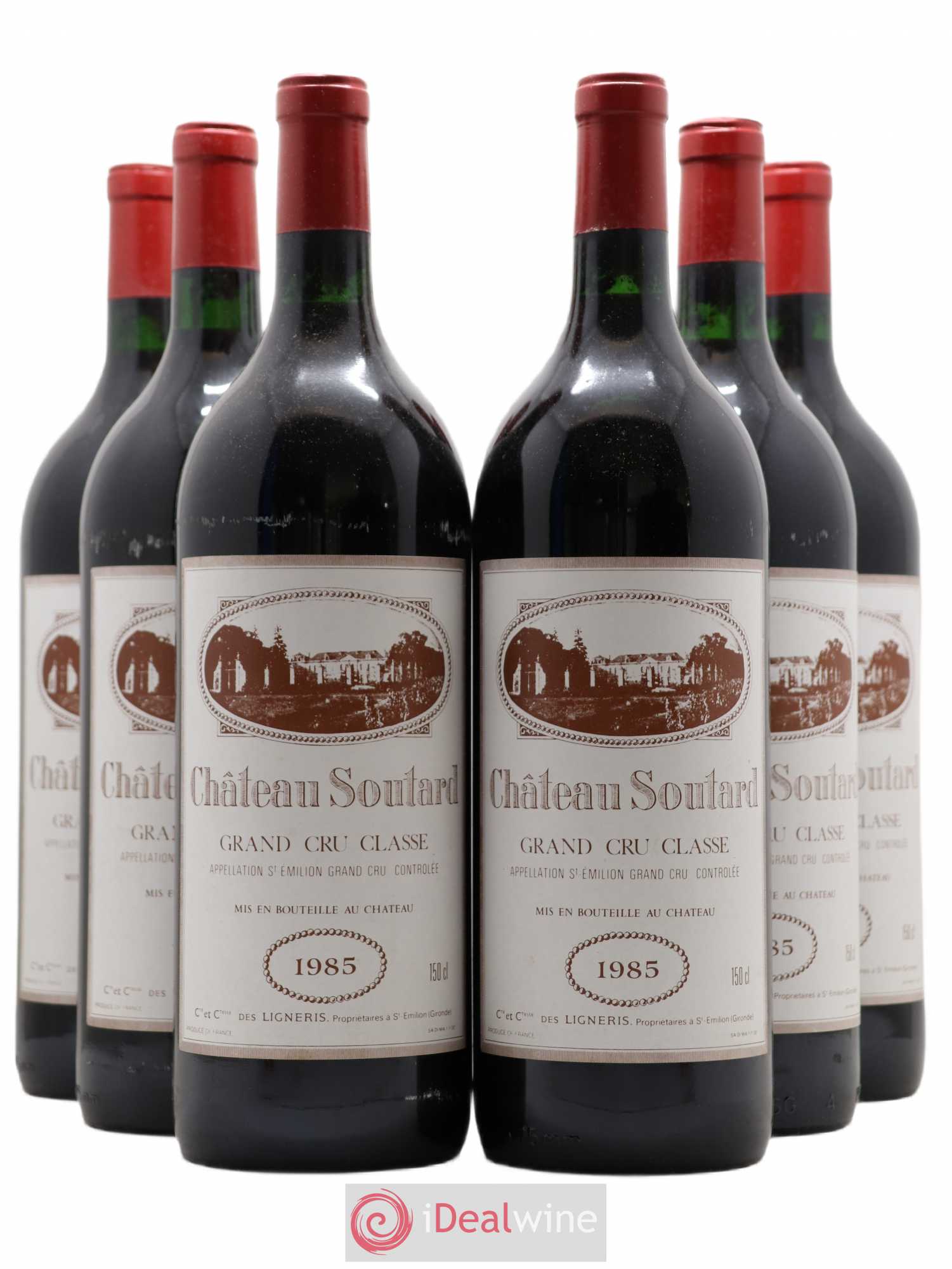 Château Soutard Grand Cru Classé 1985 - Lot de 6 magnums - 0