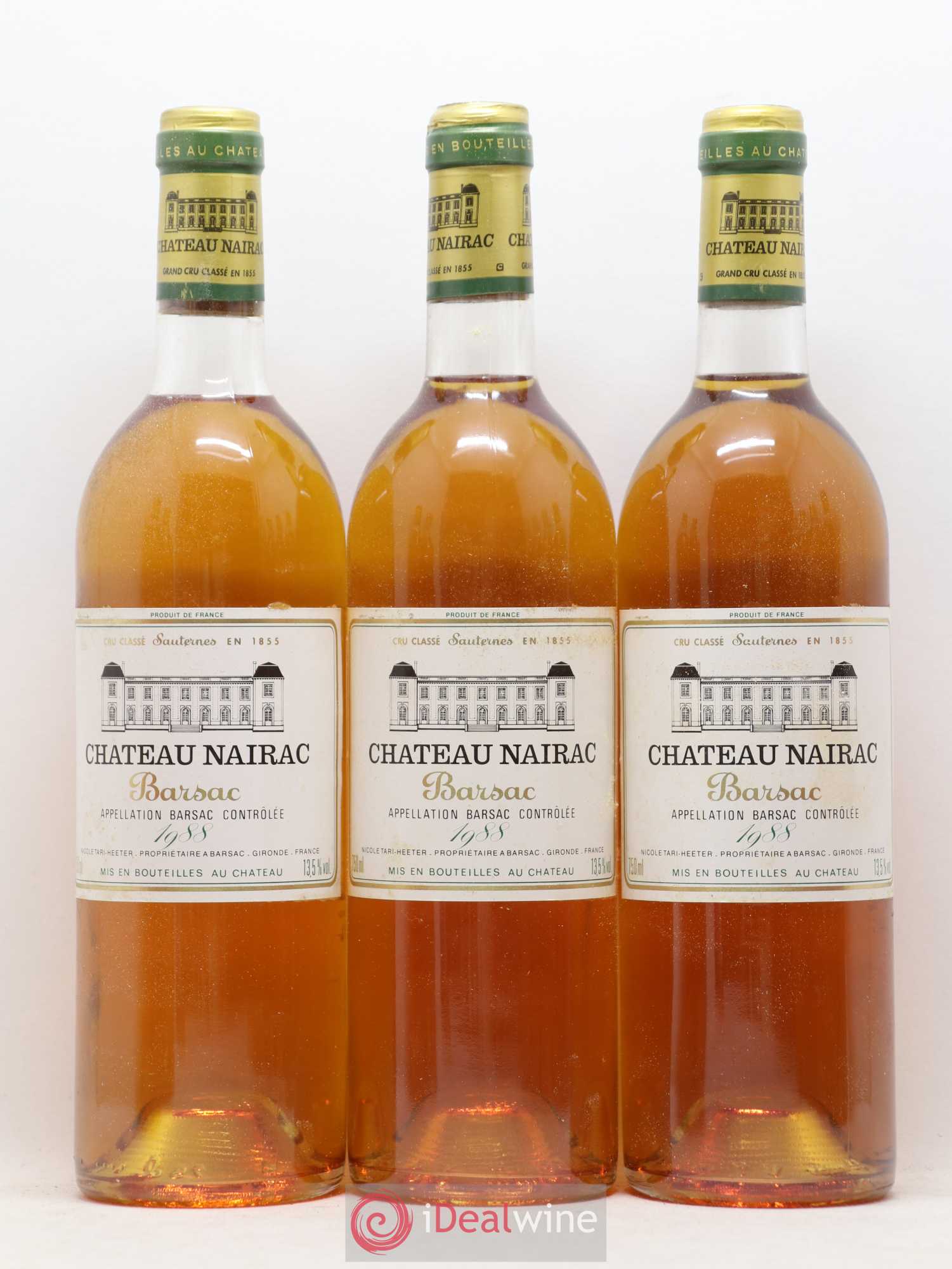 Château Nairac 2ème Grand Cru Classé 1988 - Lotto di 12 bottiglie - 2
