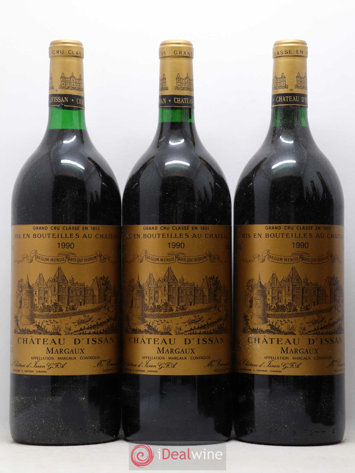 Château d'Issan 3ème Grand Cru Classé 1990 - Lot de 6 magnums - 1
