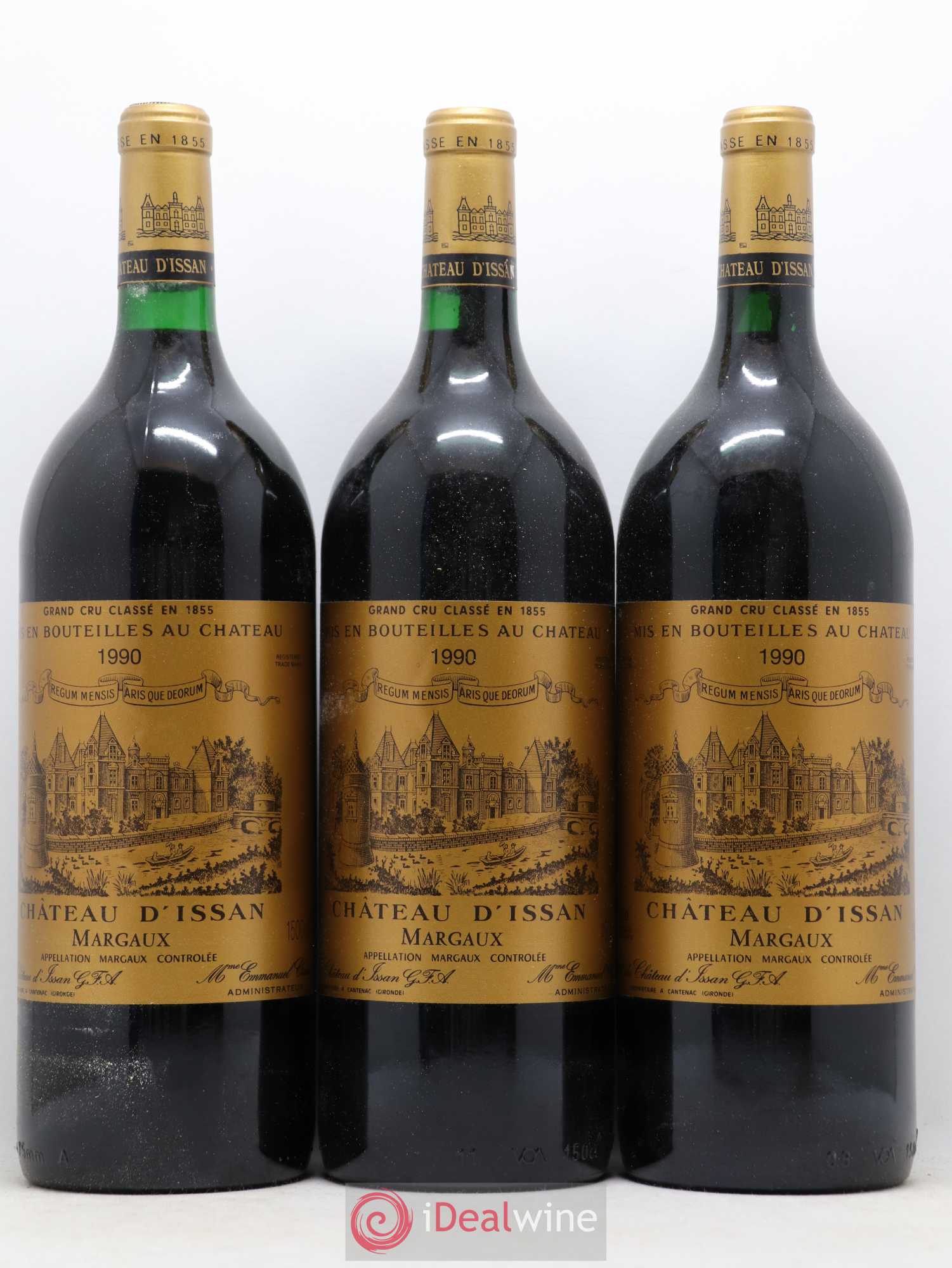 Château d'Issan 3ème Grand Cru Classé 1990 - Lot de 6 magnums - 2