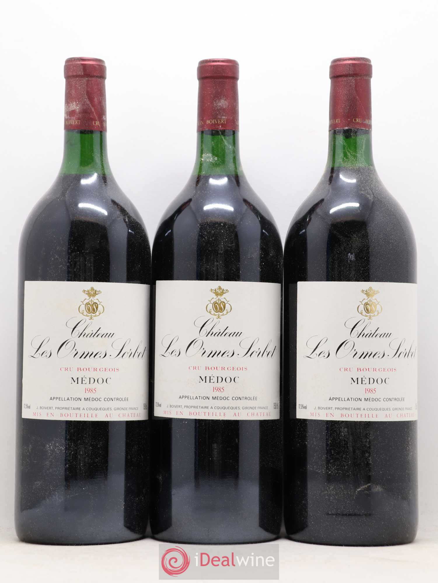 Château les Ormes Sorbet Cru Bourgeois 1985 - Lot de 6 magnums - 2