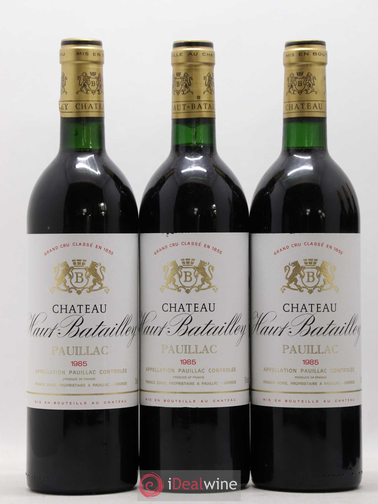 Château Haut Batailley 5ème Grand Cru Classé 1985 - Lot de 12 bouteilles - 3