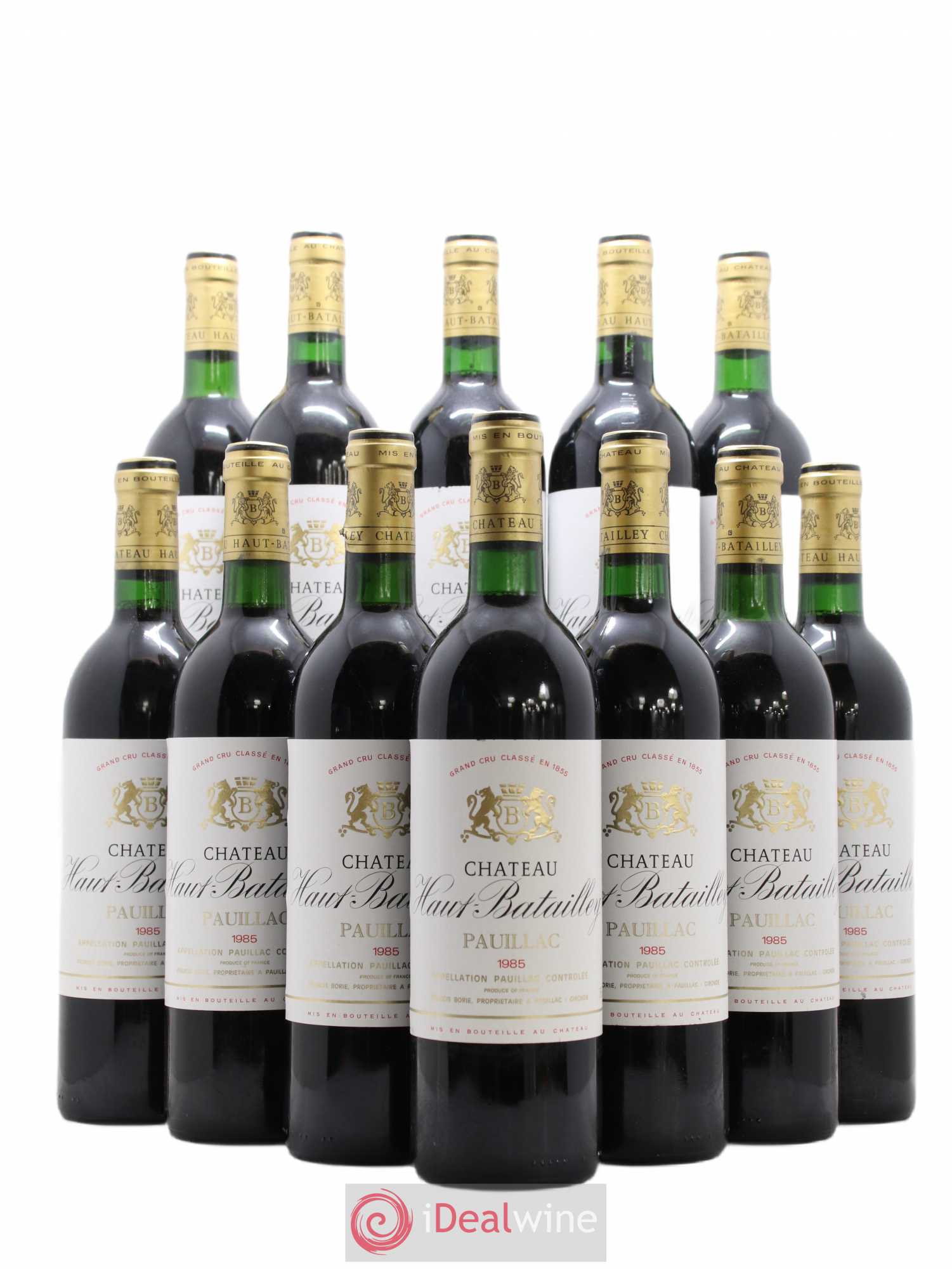 Château Haut Batailley 5ème Grand Cru Classé 1985 - Lot de 12 bouteilles - 0