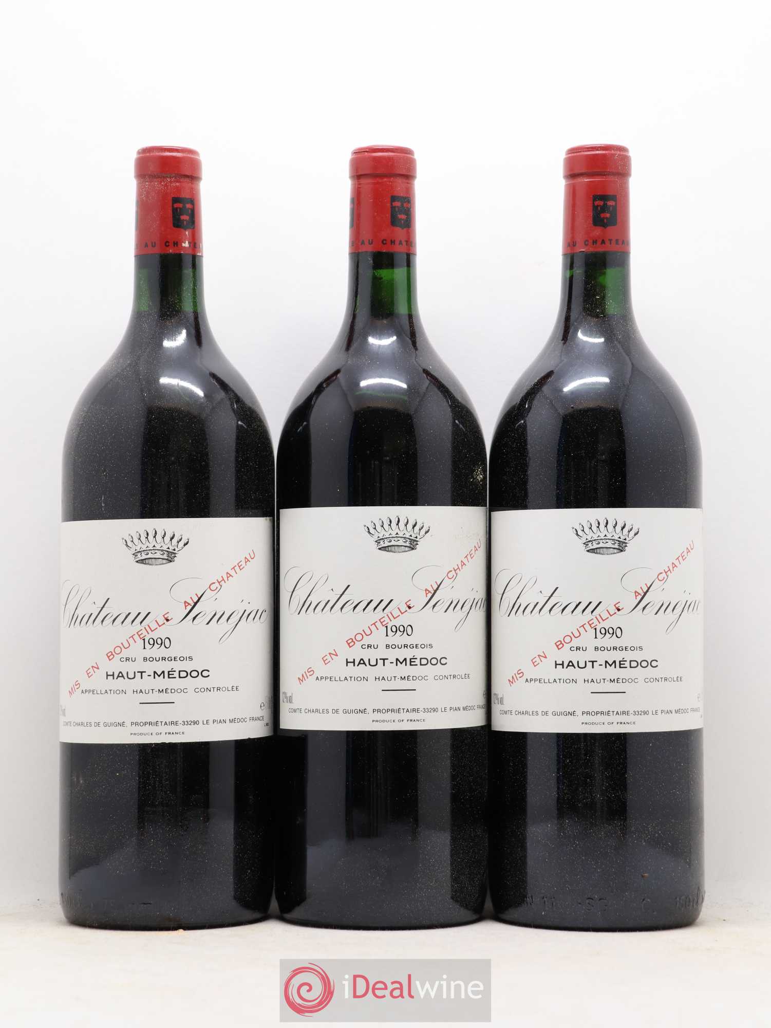 Château Sénejac Cru Bourgeois 1990 - Lot de 6 magnums - 2