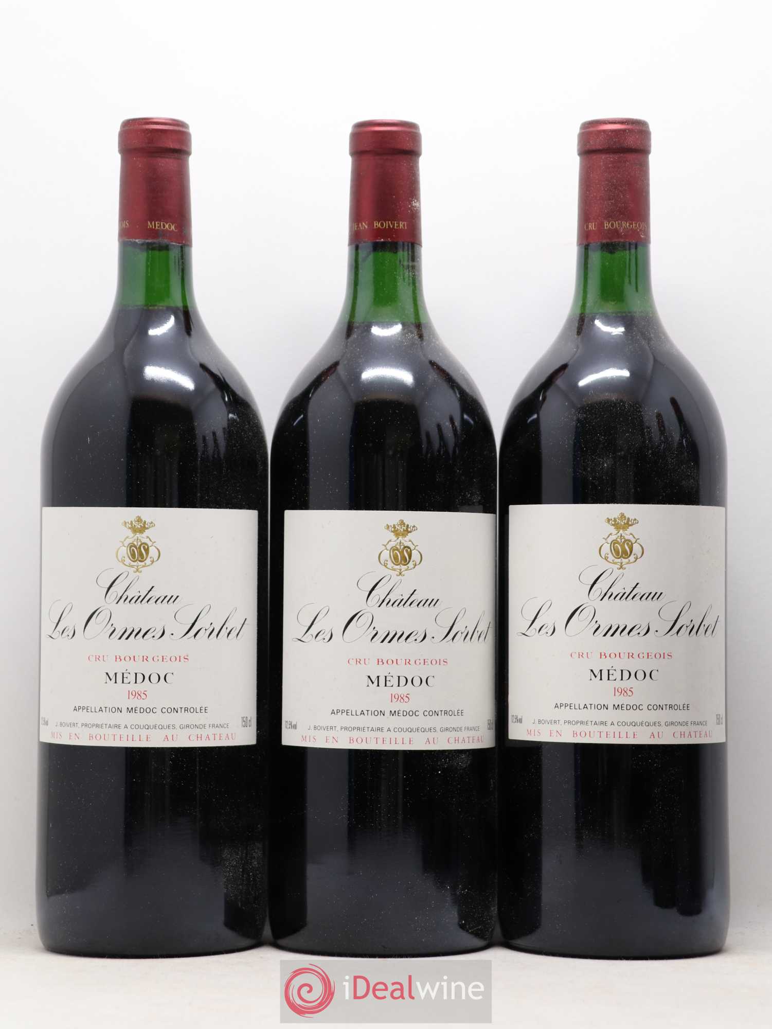 Château les Ormes Sorbet Cru Bourgeois 1985 - Lot de 6 magnums - 1