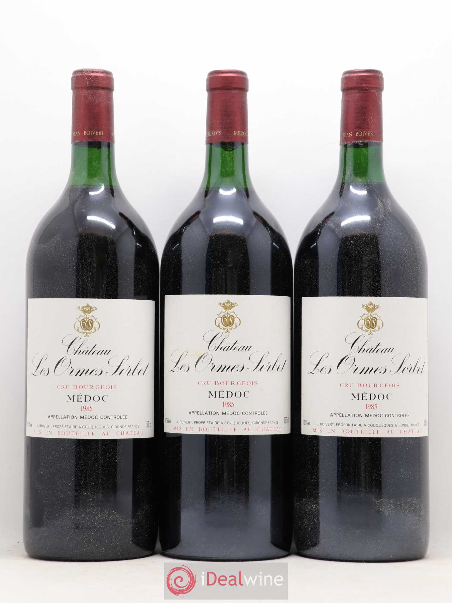 Château les Ormes Sorbet Cru Bourgeois 1985 - Lot de 6 magnums - 2