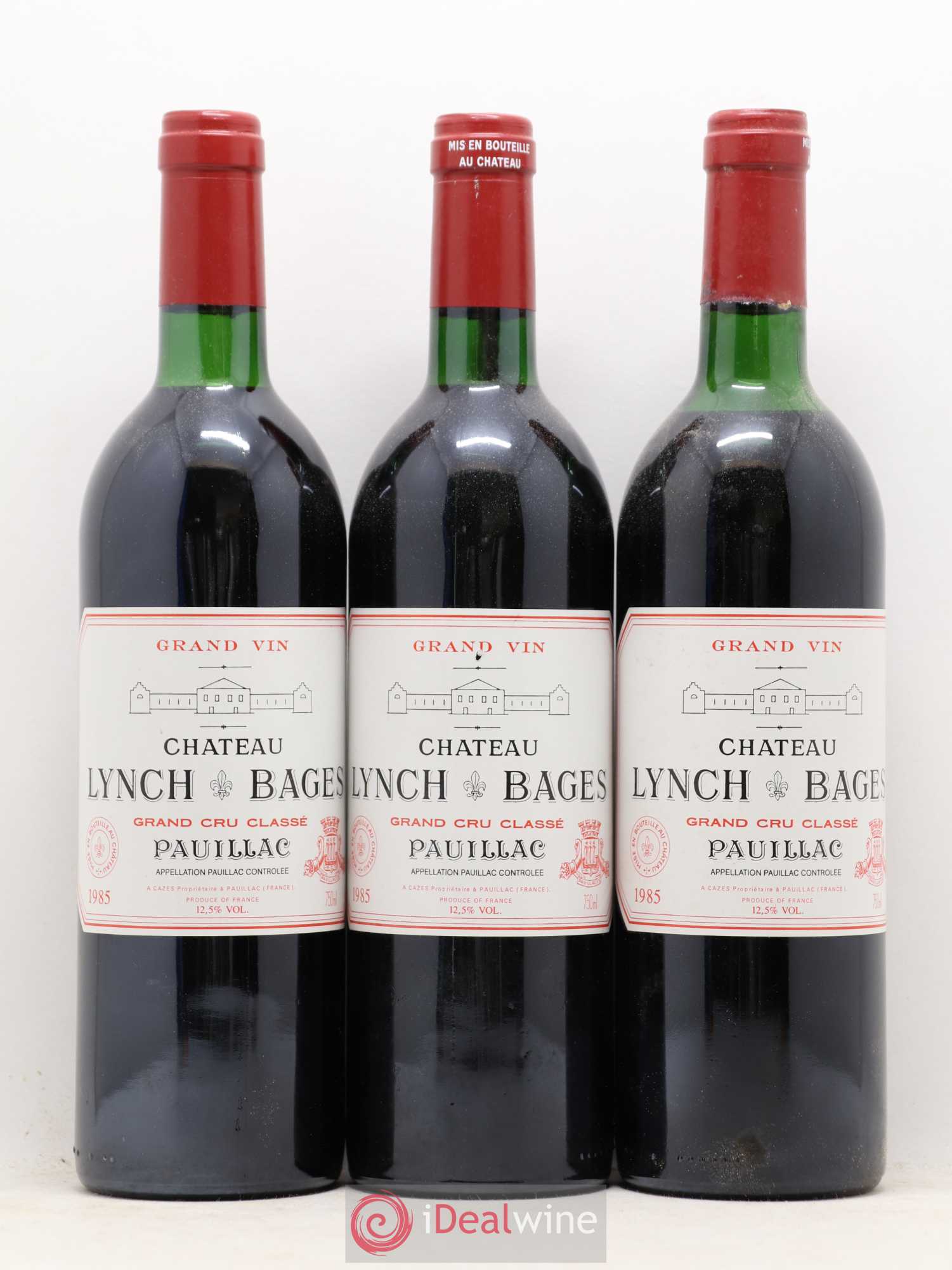 Château Lynch Bages 5ème Grand Cru Classé 1985 - Lot de 6 bouteilles - 2