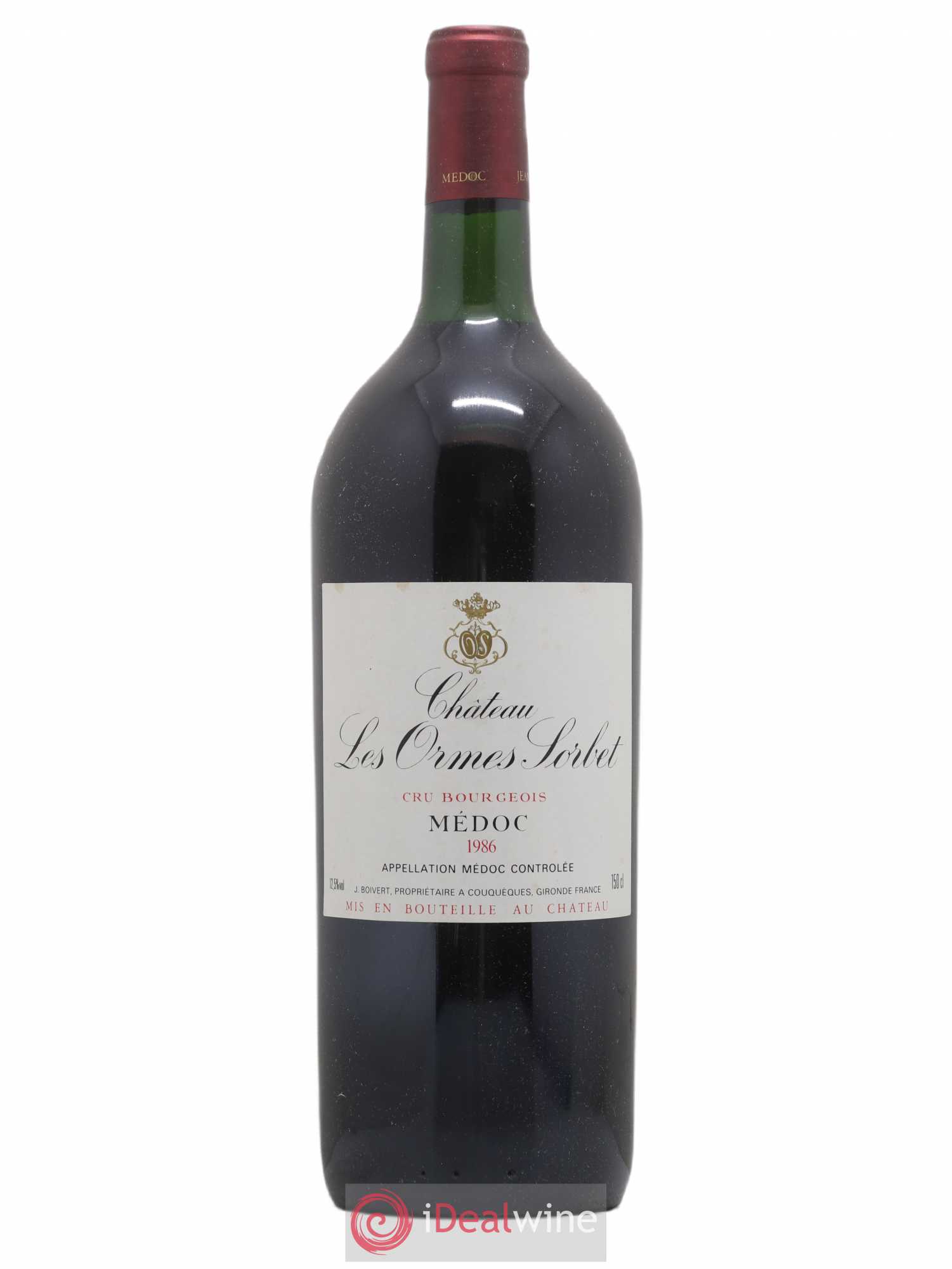 Château les Ormes Sorbet Cru Bourgeois 1986 - Lot de 1 magnum - 0