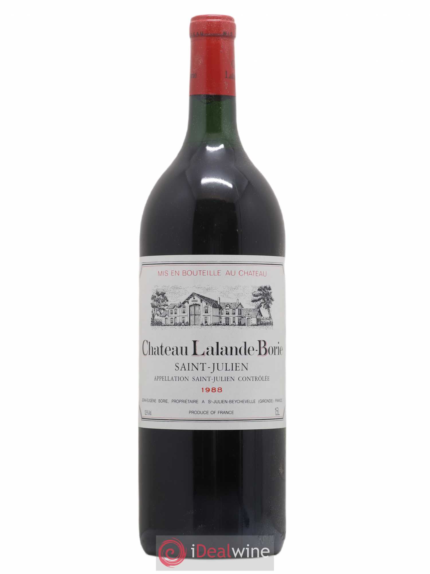 Château Lalande Borie 1988 - Lot de 1 magnum - 0
