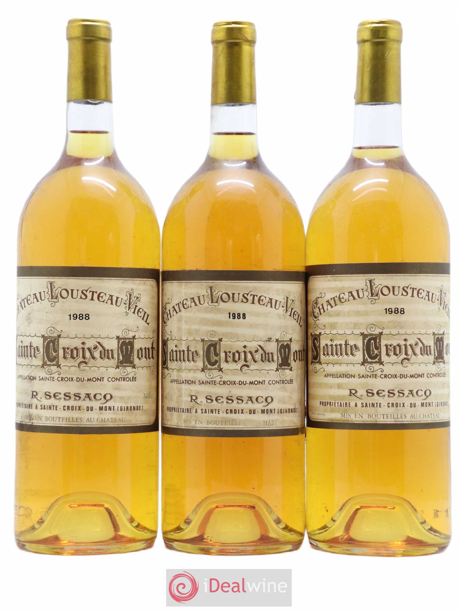 Sainte-Croix-du-Mont Château Lousteau Vieil 1988 - Lotto di 3 magnum - 0