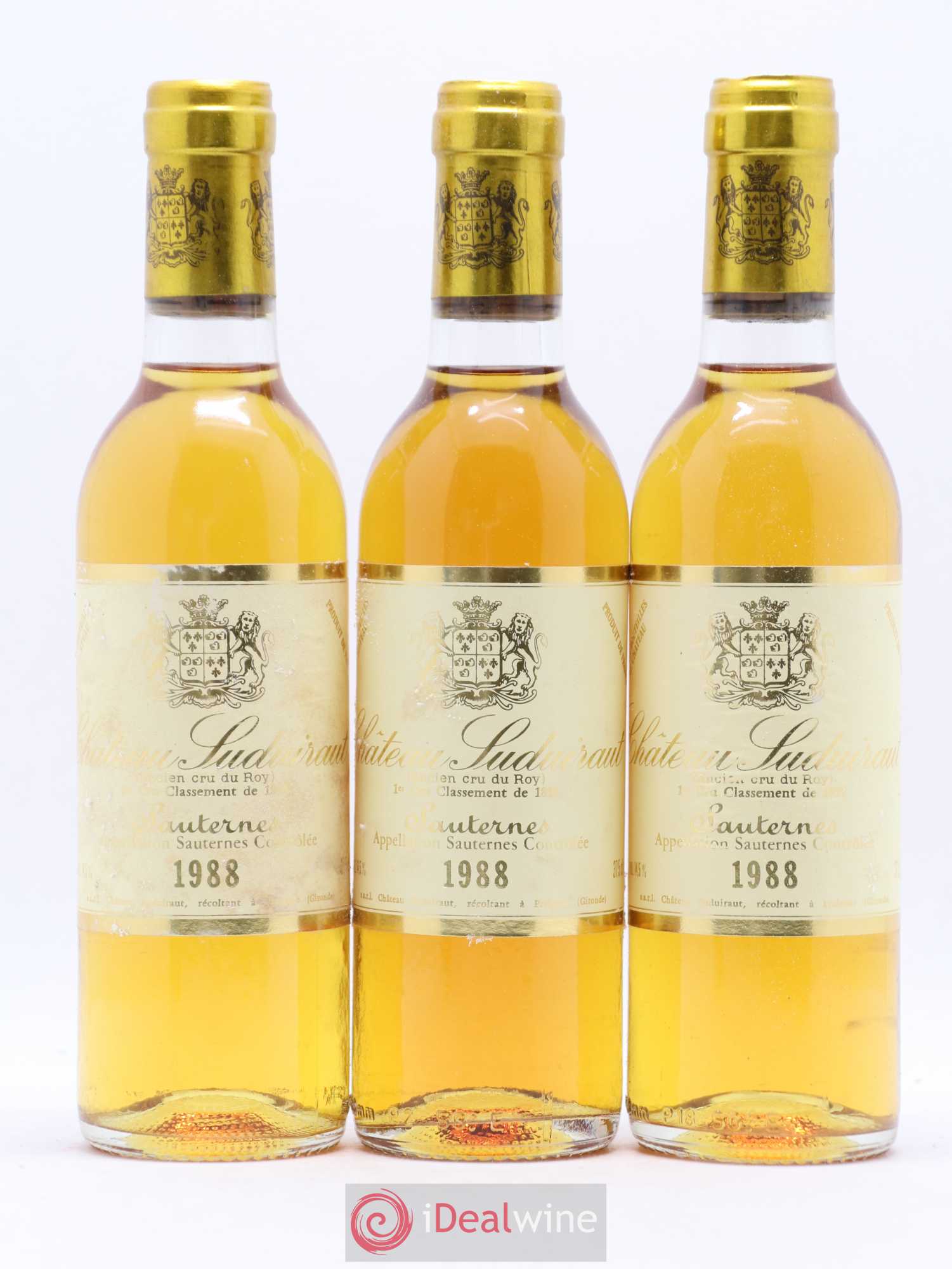 Château Suduiraut 1er Grand Cru Classé 1988 - Posten von 12 Demi-Flaschen - 3