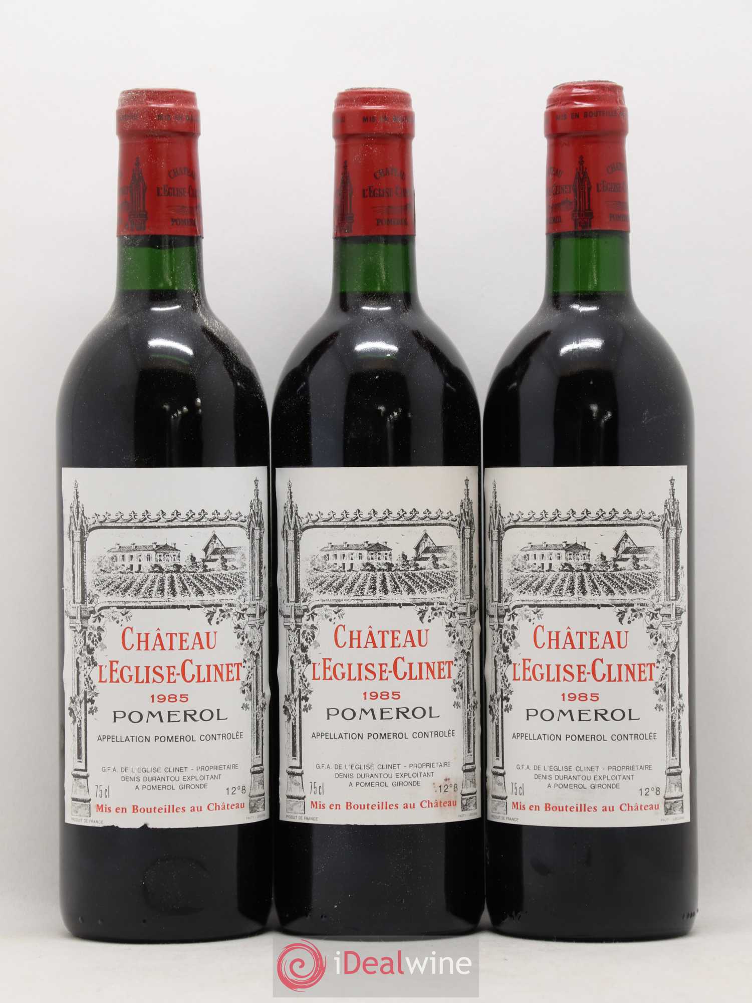 Château l' Église Clinet 1985 - Lot de 12 bouteilles - 3