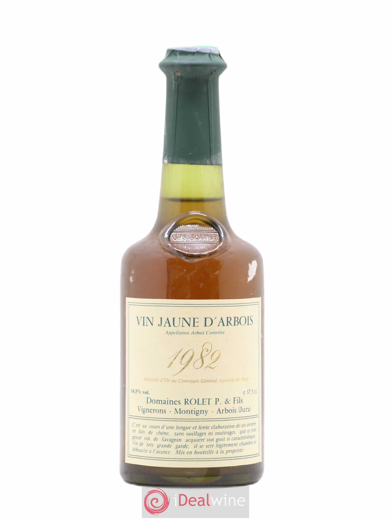 Arbois Vin Jaune Domaine Rolet 1982 - Posten von 1 Demi-Flasche - 0