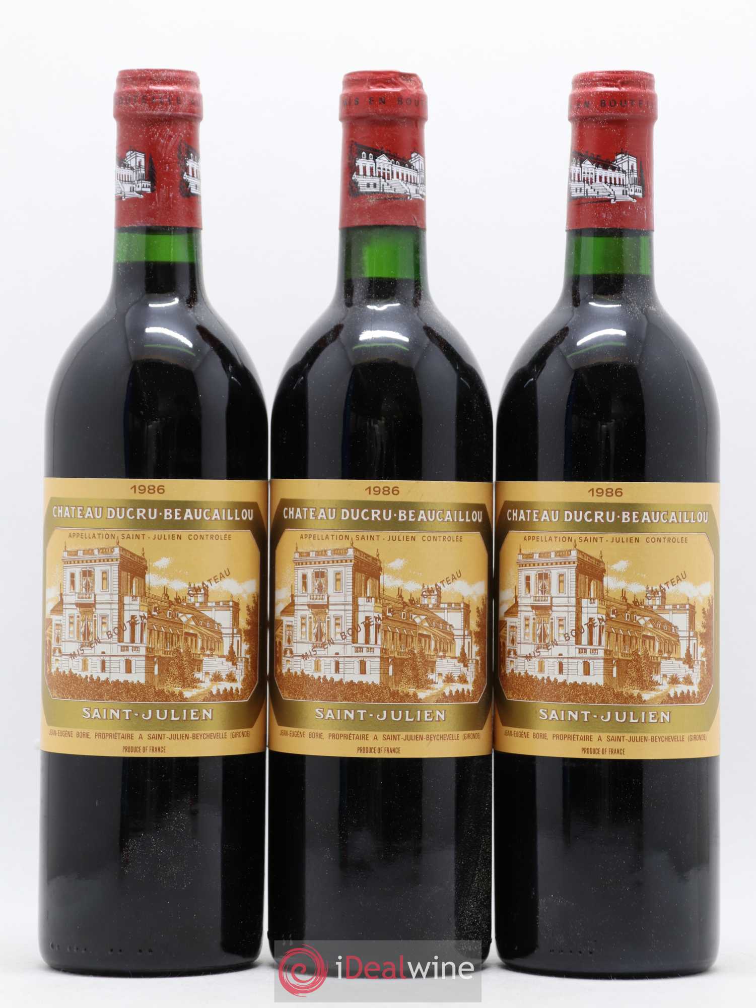 Château Ducru Beaucaillou 2ème Grand Cru Classé 1986 - Lot de 12 bouteilles - 1