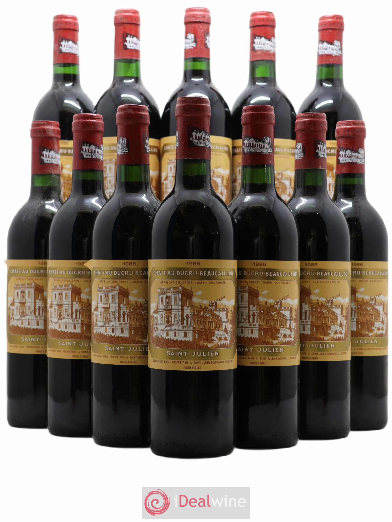 Château Ducru Beaucaillou 2ème Grand Cru Classé 1986 - Lot de 12 bouteilles - 0