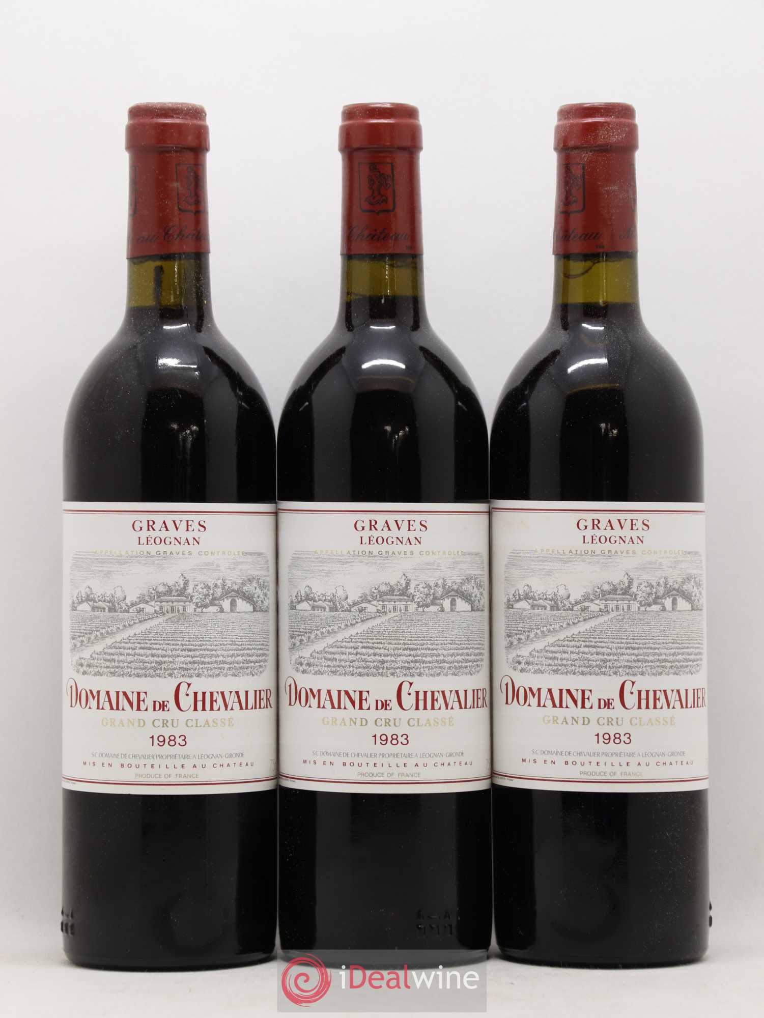 Domaine de Chevalier Cru Classé de Graves 1983 - Lot de 12 bouteilles - 2