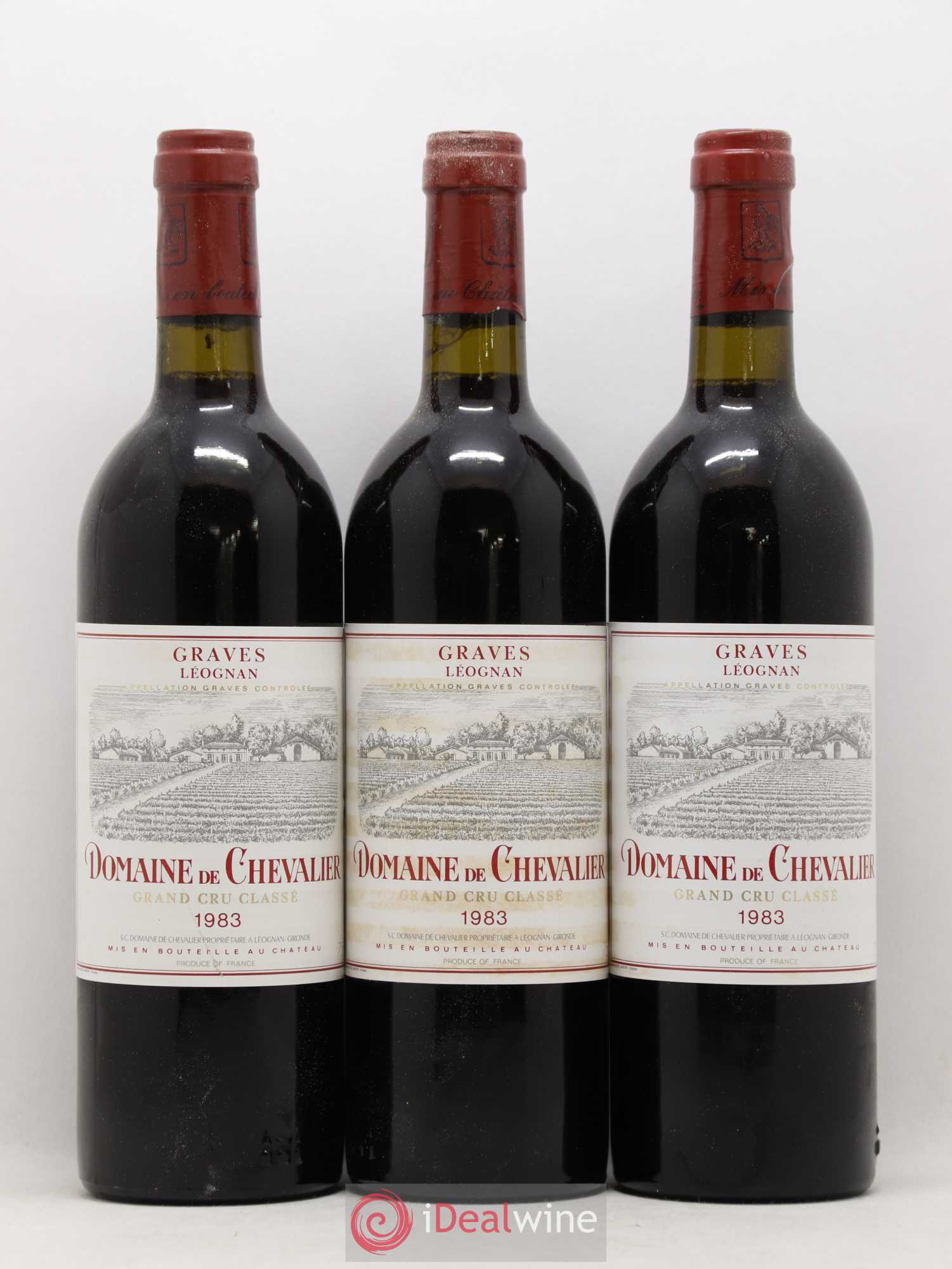 Domaine de Chevalier Cru Classé de Graves 1983 - Lot de 12 bouteilles - 3