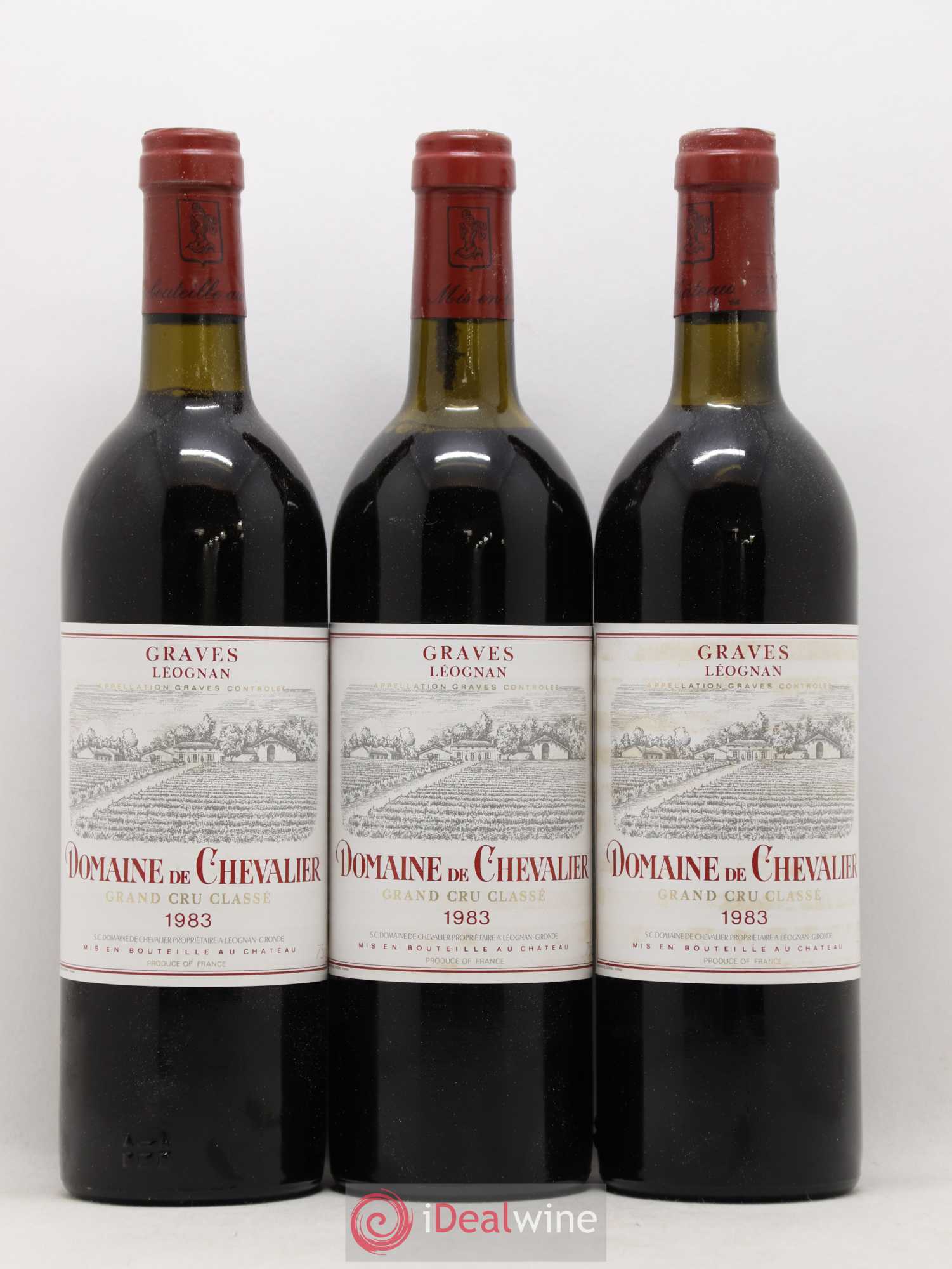 Domaine de Chevalier Cru Classé de Graves 1983 - Lot de 12 bouteilles - 4
