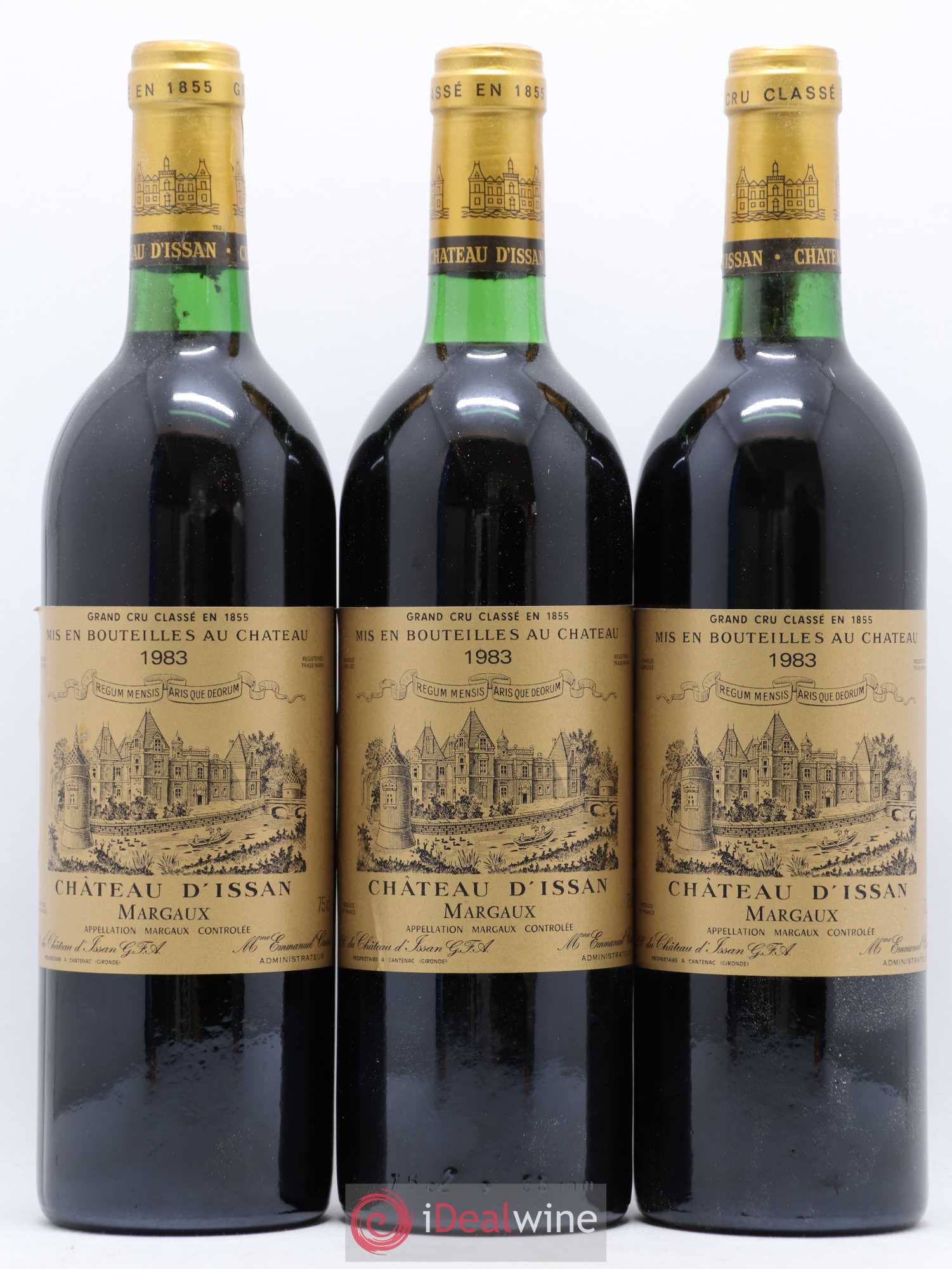 Château d'Issan 3ème Grand Cru Classé 1983 - Lot de 12 bouteilles - 4