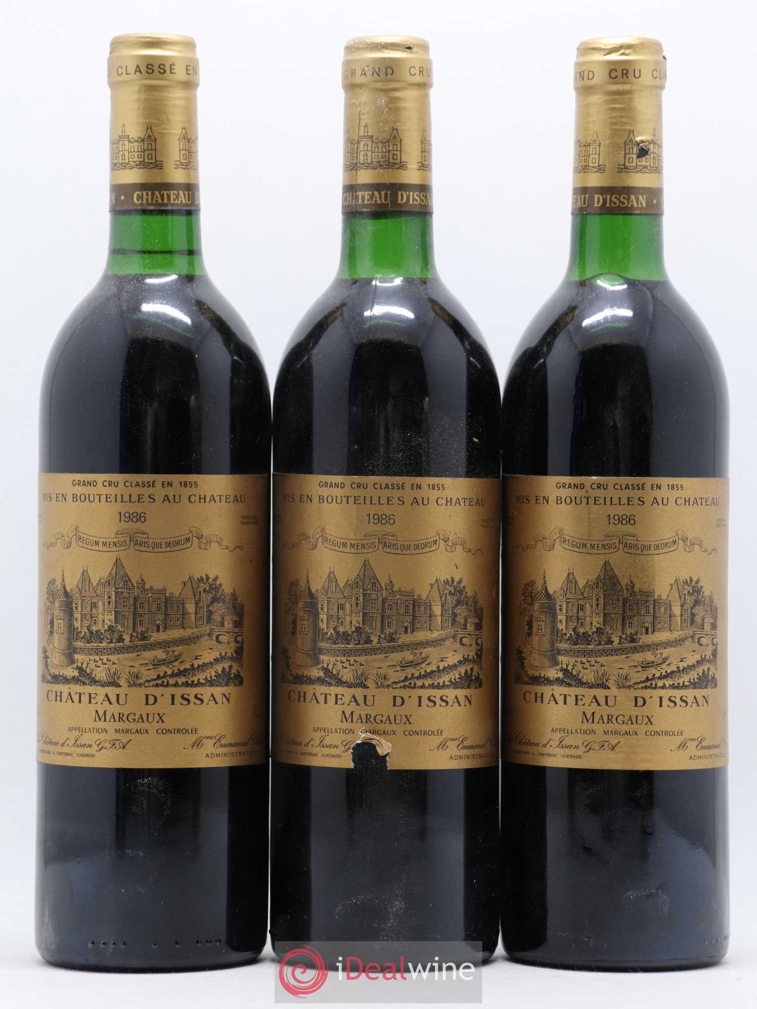 Château d'Issan 3ème Grand Cru Classé 1986 - Lot de 12 bouteilles - 2