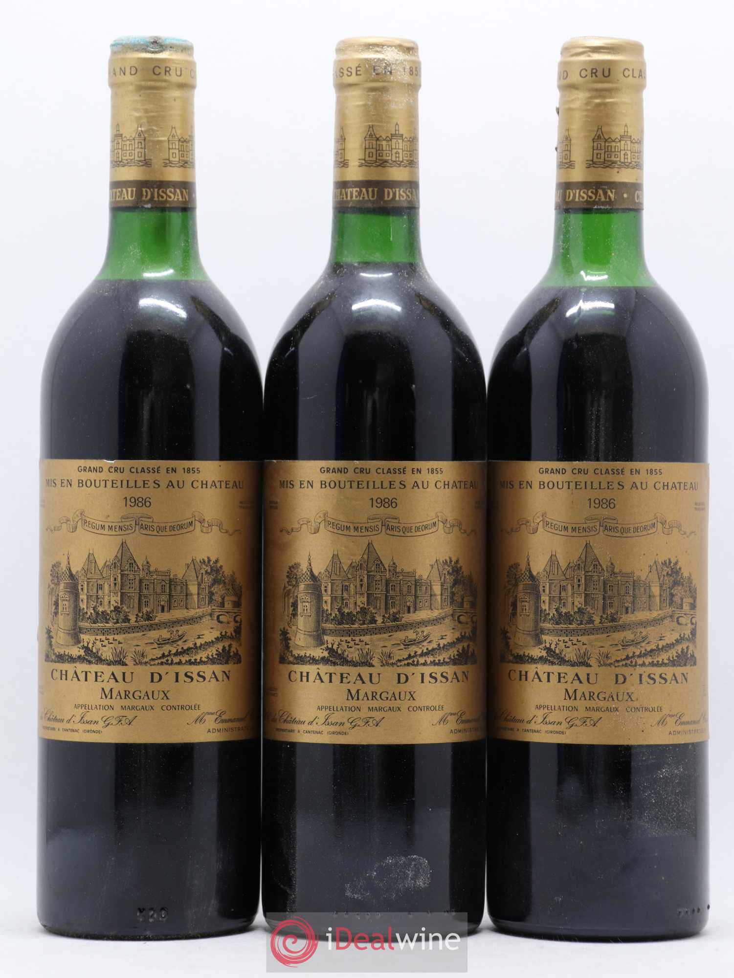 Château d'Issan 3ème Grand Cru Classé 1986 - Lot de 12 bouteilles - 3