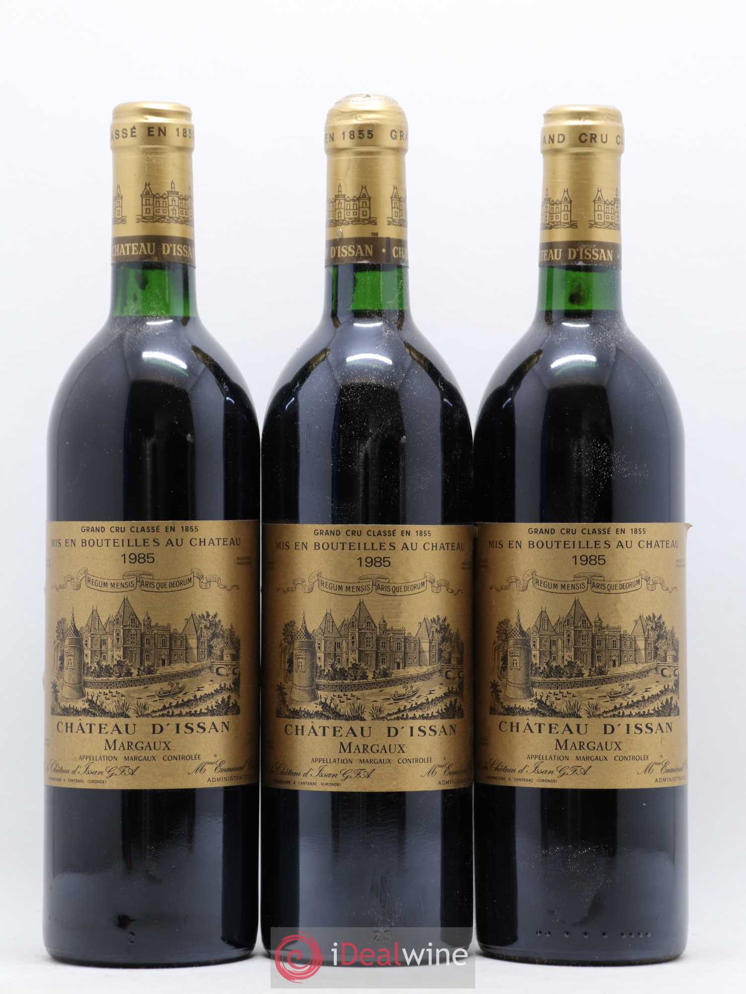 Château d'Issan 3ème Grand Cru Classé 1985 - Lot de 12 bouteilles - 2