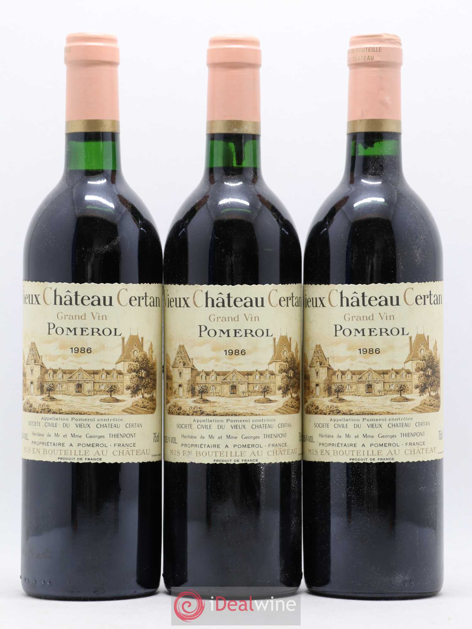 Vieux Château Certan 1986 - Lot de 12 bouteilles - 4