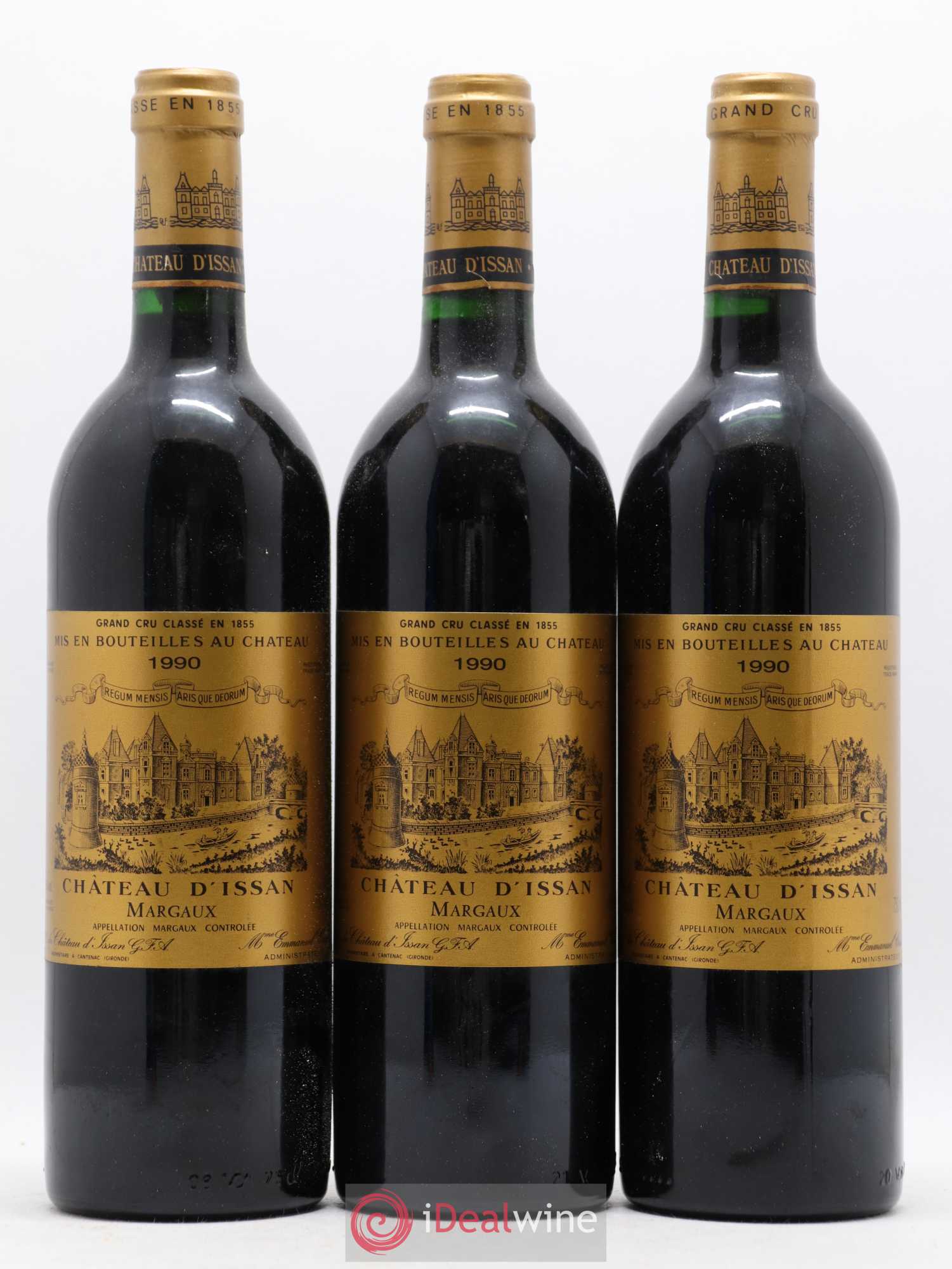 Château d'Issan 3ème Grand Cru Classé 1990 - Lot de 12 bouteilles - 2
