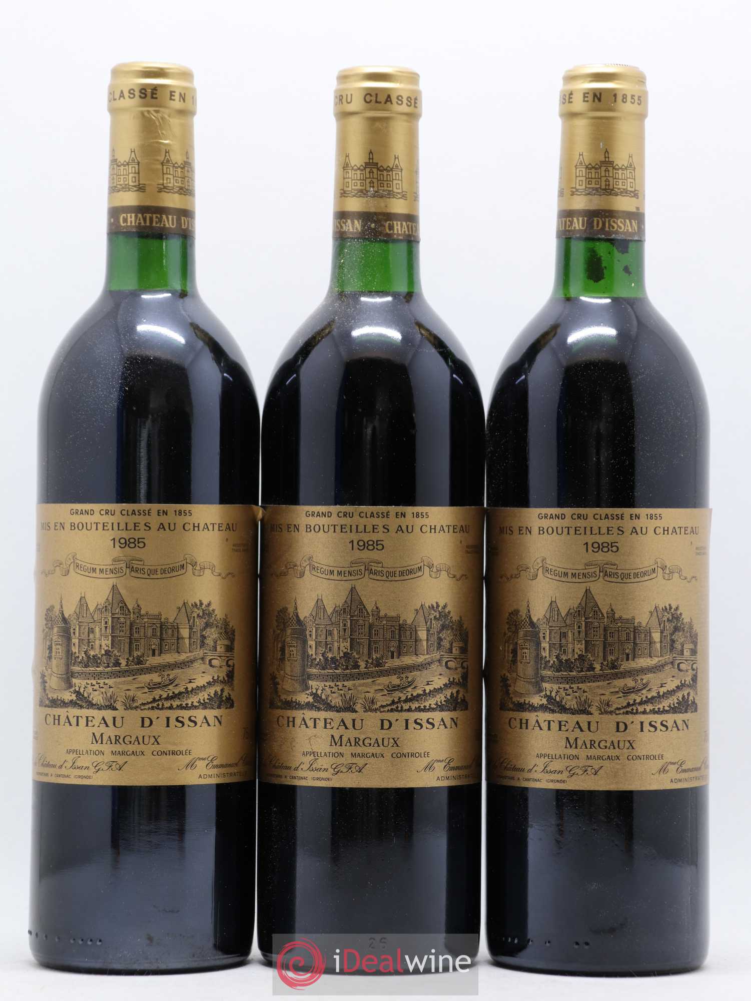 Château d'Issan 3ème Grand Cru Classé 1985 - Lot de 12 bouteilles - 2