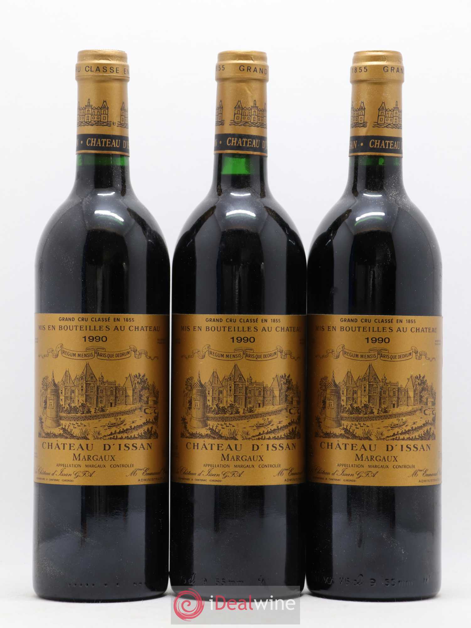 Château d'Issan 3ème Grand Cru Classé 1990 - Lot de 12 bouteilles - 2