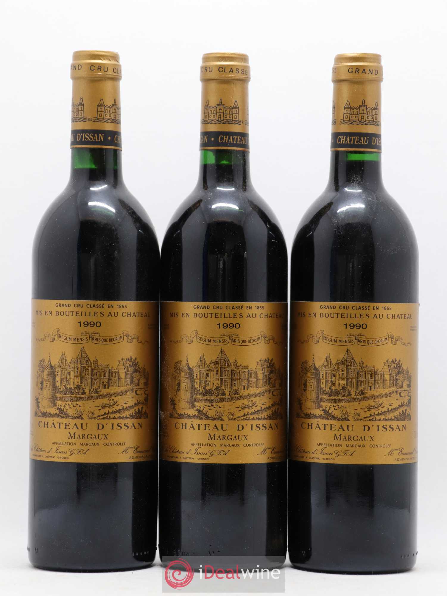 Château d'Issan 3ème Grand Cru Classé 1990 - Lot de 12 bouteilles - 3