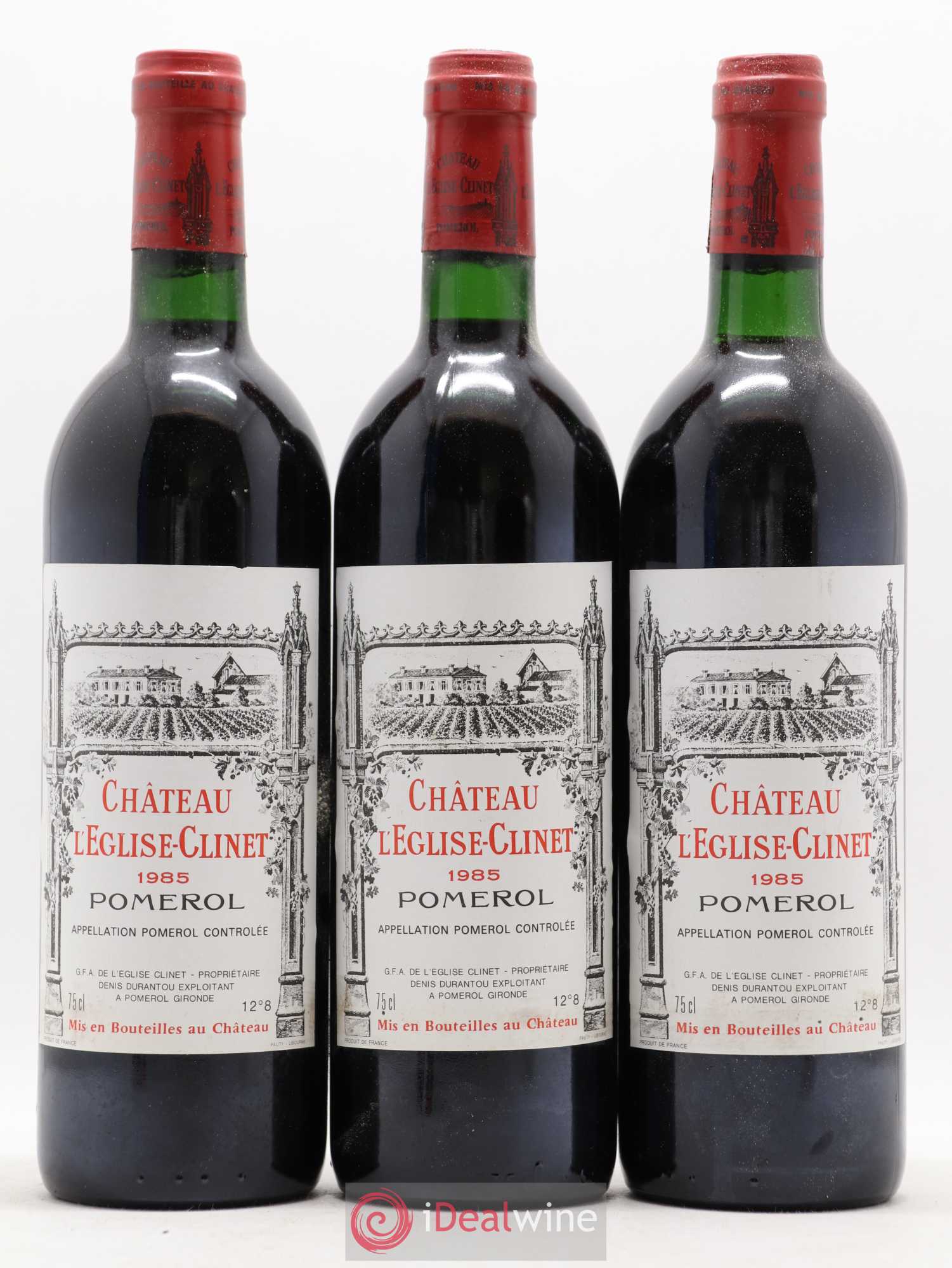 Château l' Église Clinet 1985 - Lot de 6 bouteilles - 2