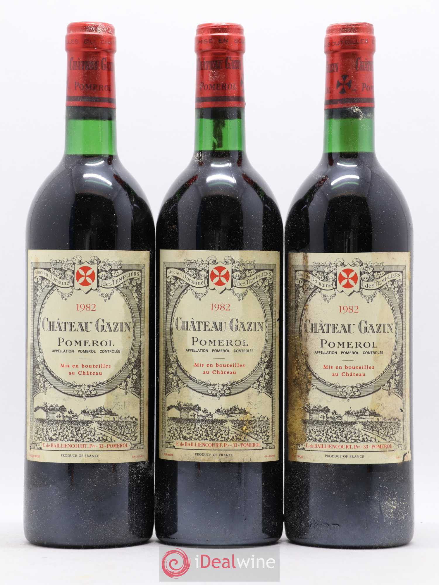 Château Gazin 1982 - Lot de 12 bouteilles - 4