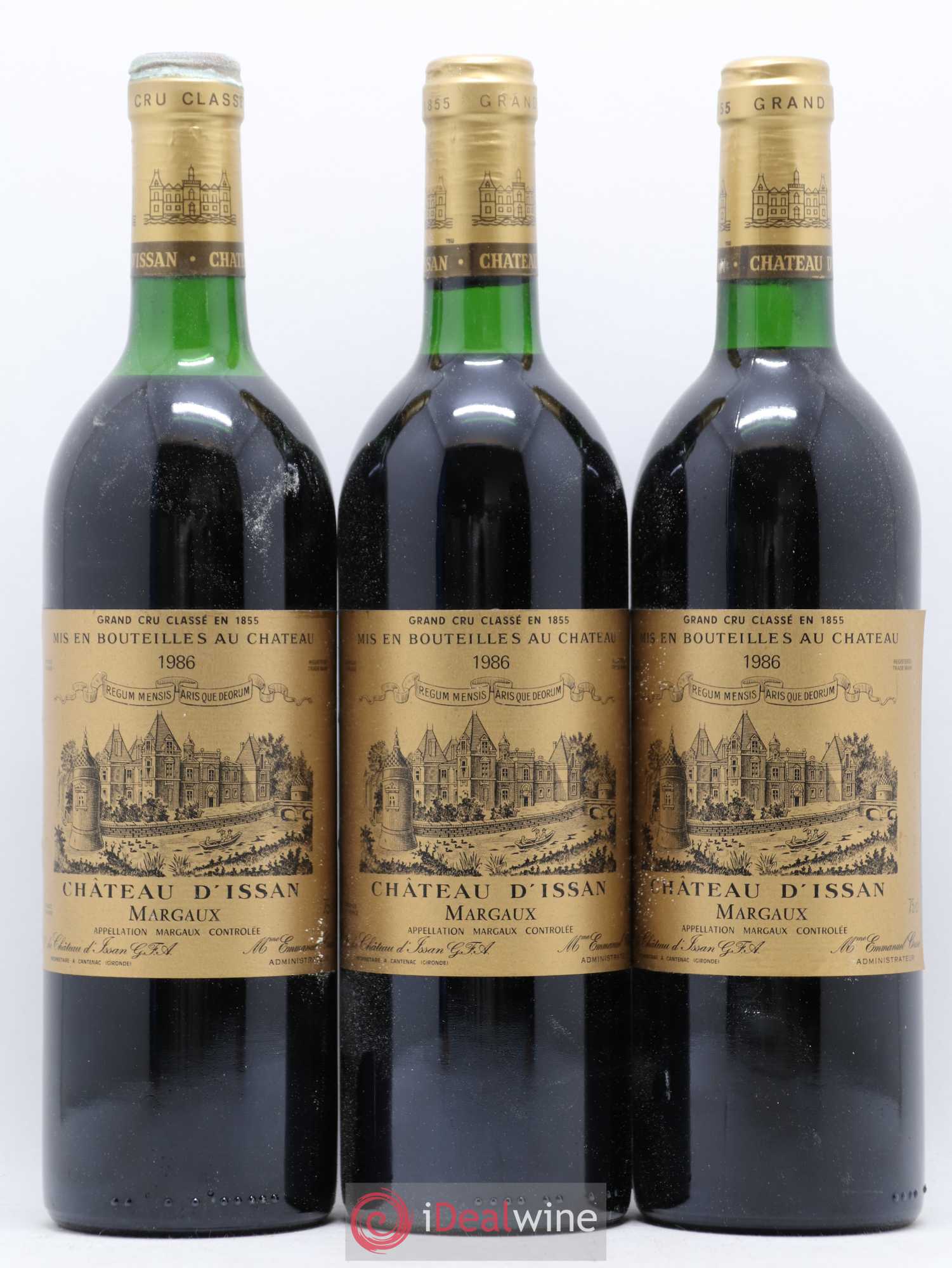 Château d'Issan 3ème Grand Cru Classé 1986 - Lot de 12 bouteilles - 3