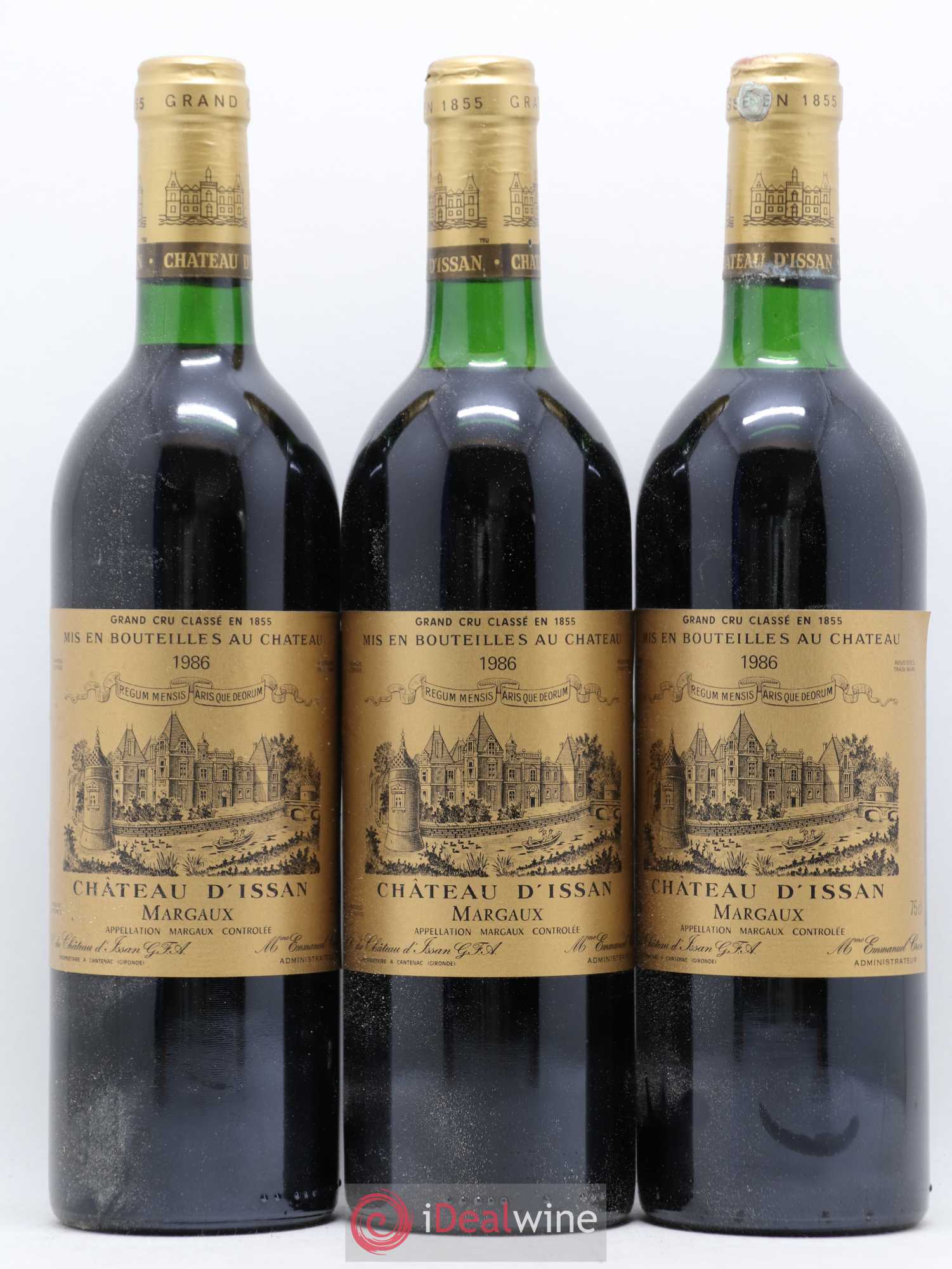 Château d'Issan 3ème Grand Cru Classé 1986 - Lot de 12 bouteilles - 4