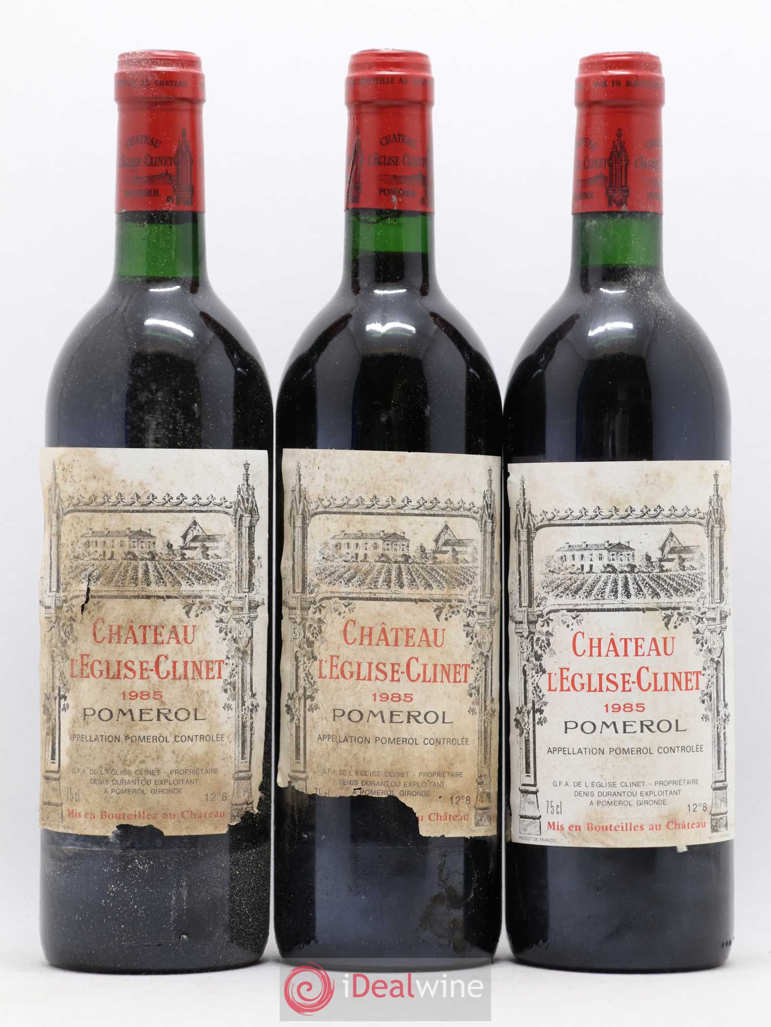 Château l' Église Clinet 1985 - Lot de 12 bouteilles - 3