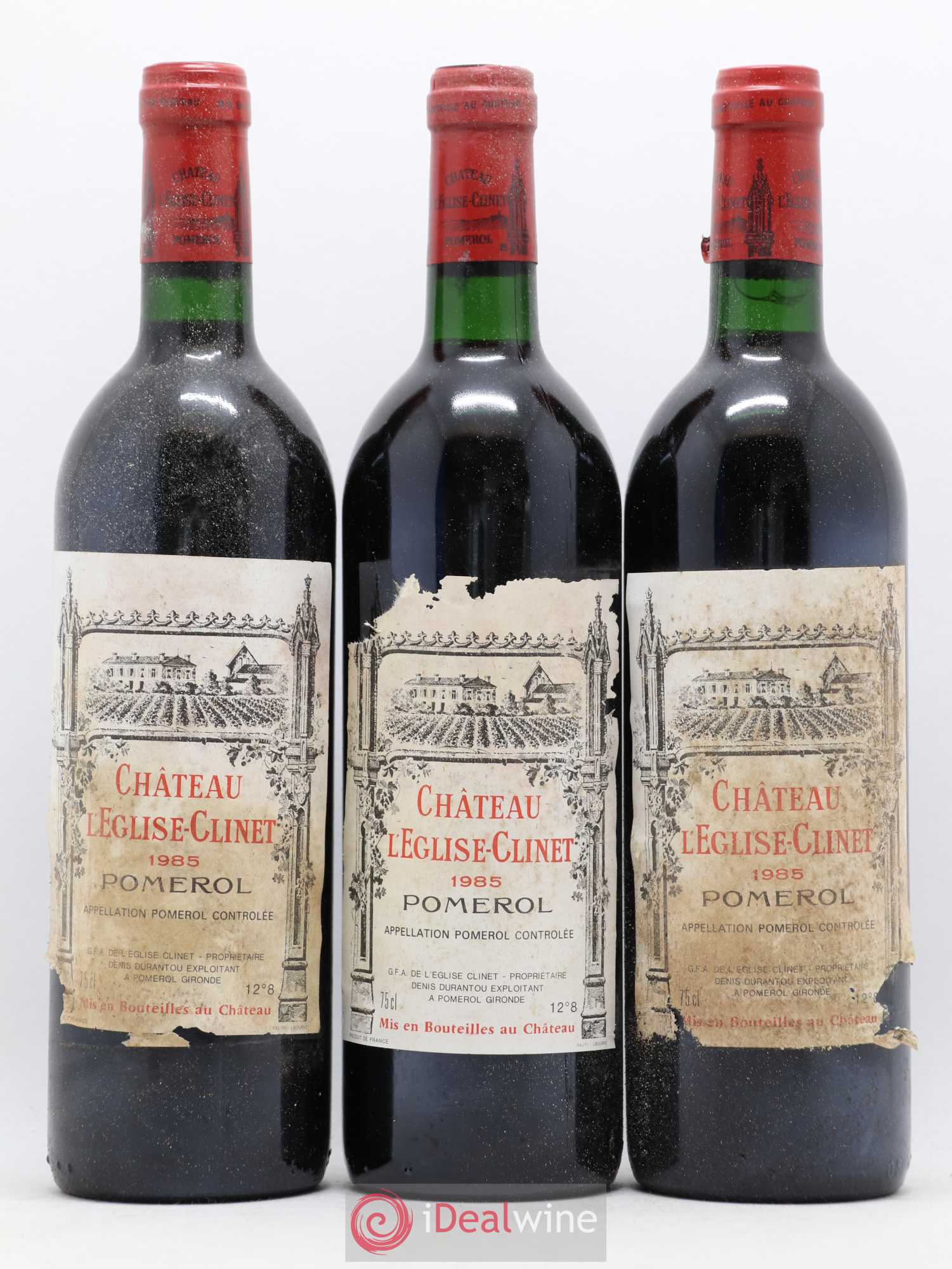 Château l' Église Clinet 1985 - Lot de 12 bouteilles - 4
