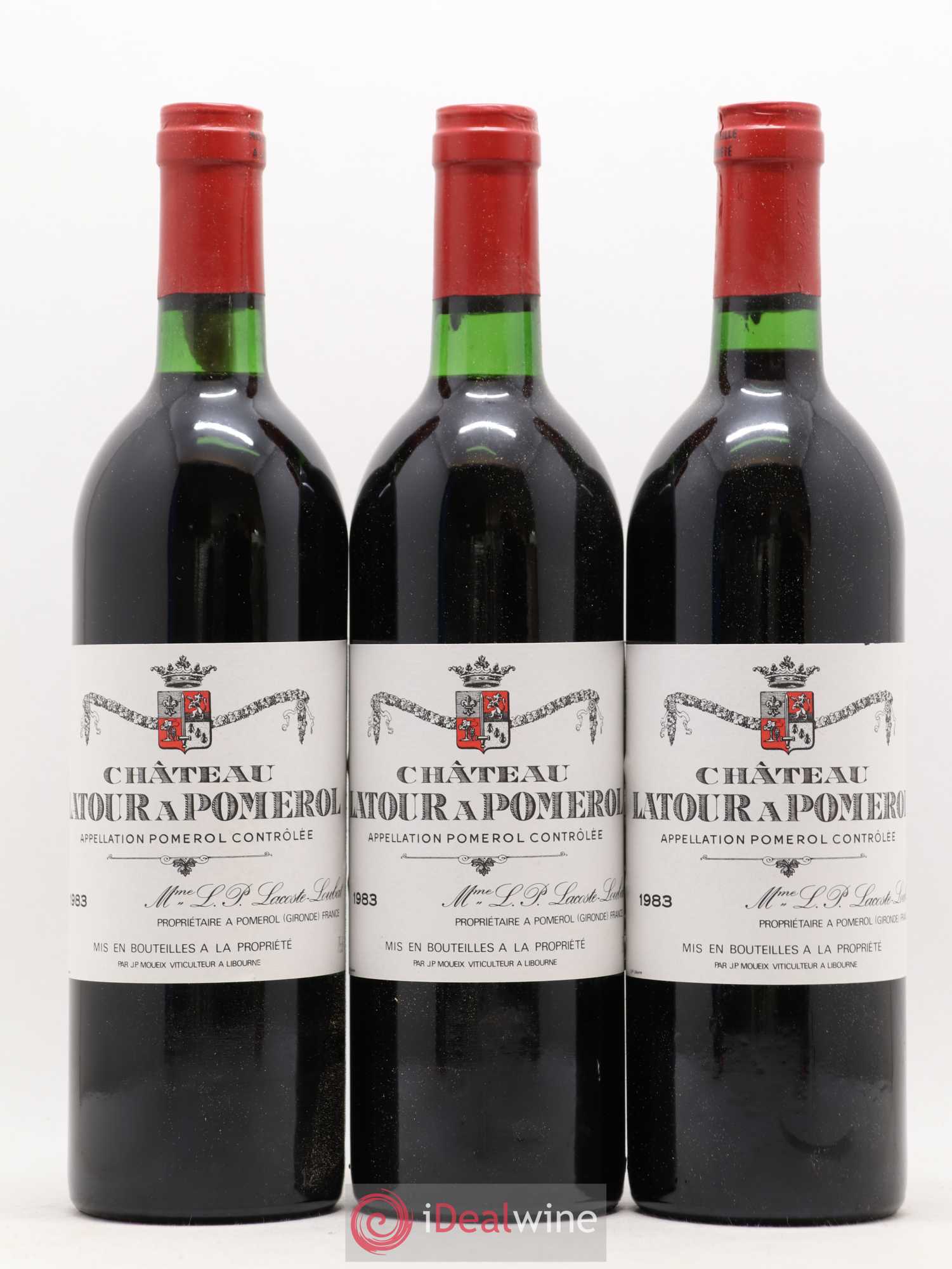 Château Latour à Pomerol 1983 - Lot de 12 bouteilles - 2