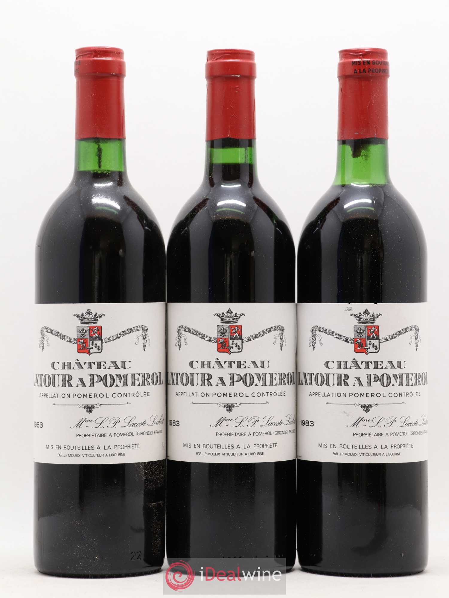 Château Latour à Pomerol 1983 - Lot de 12 bouteilles - 3
